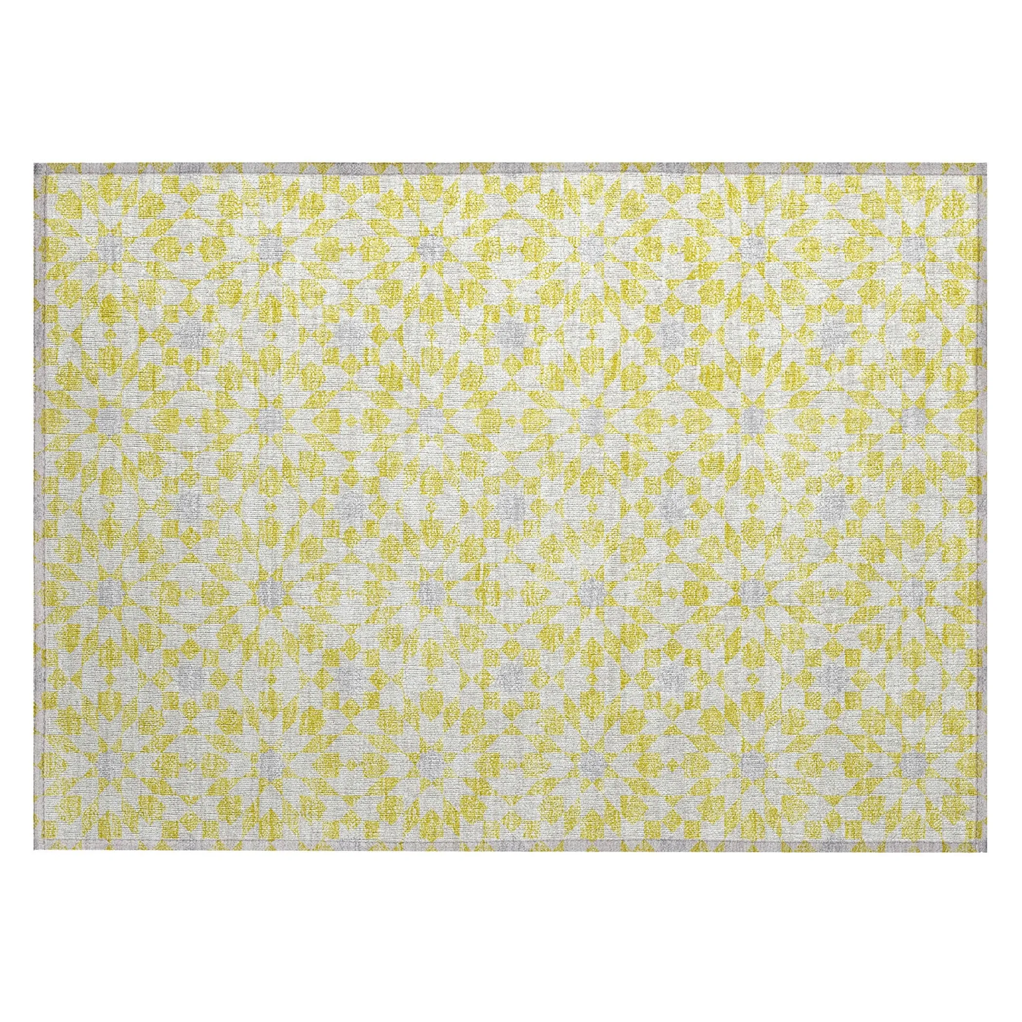 Machine Washable Indoor/ Outdoor Chantille Modern Boho Rug