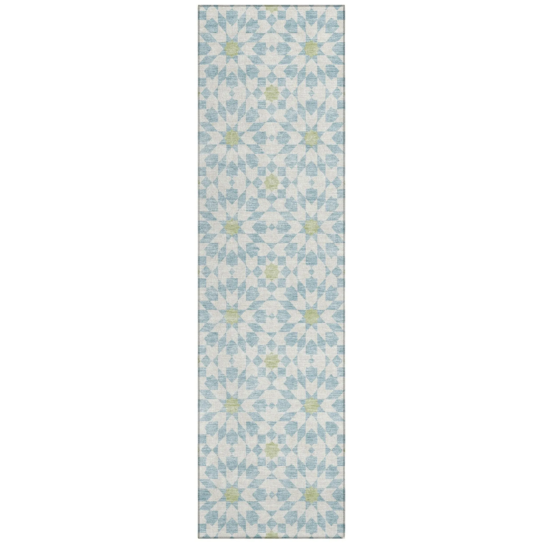 Machine Washable Indoor/ Outdoor Chantille Modern Boho Rug