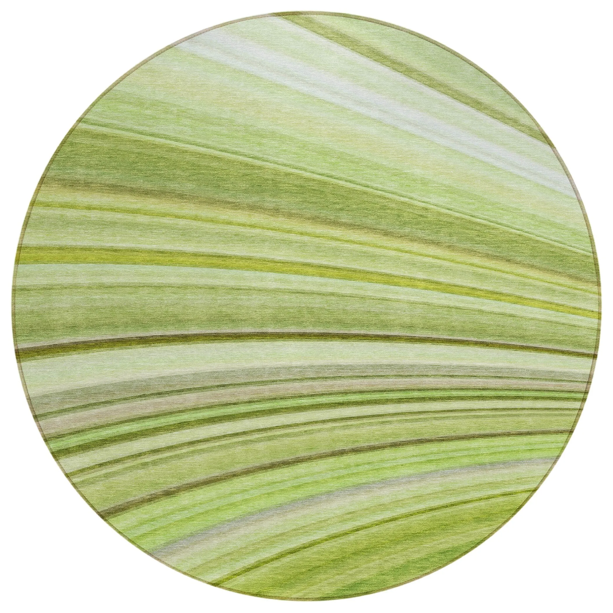 Machine Washable Indoor/ Outdoor Chantille Modern Burst Rug