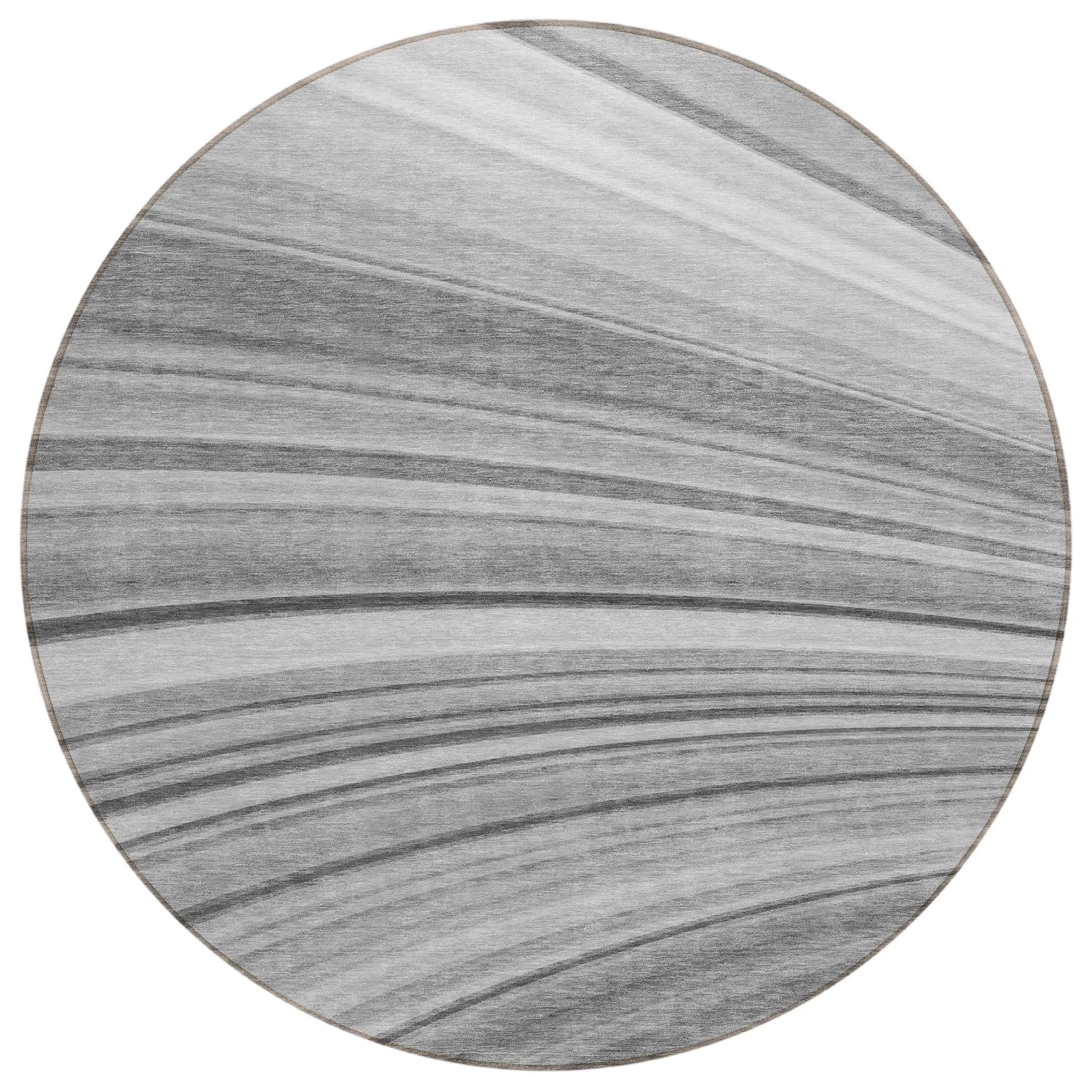 Machine Washable Indoor/ Outdoor Chantille Modern Burst Rug