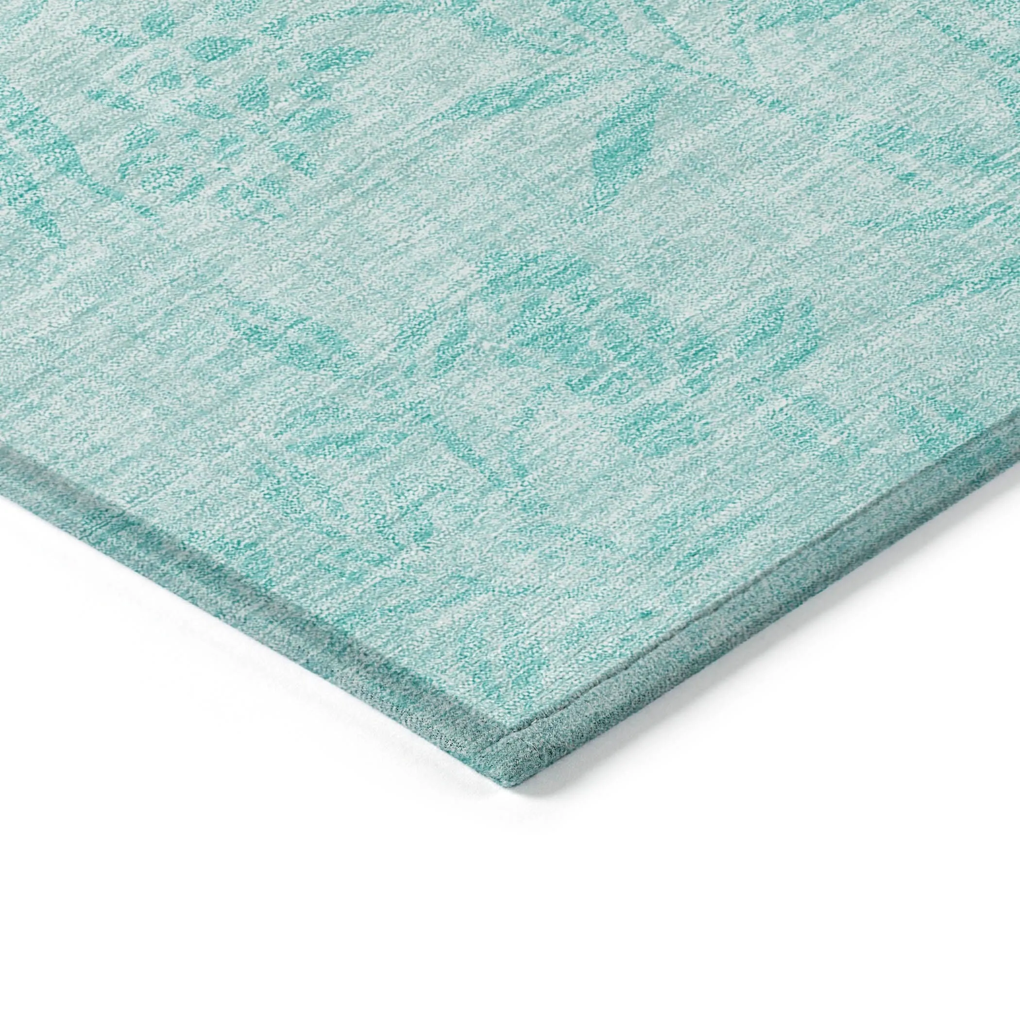 Machine Washable Indoor/ Outdoor Chantille Modern Garden Rug