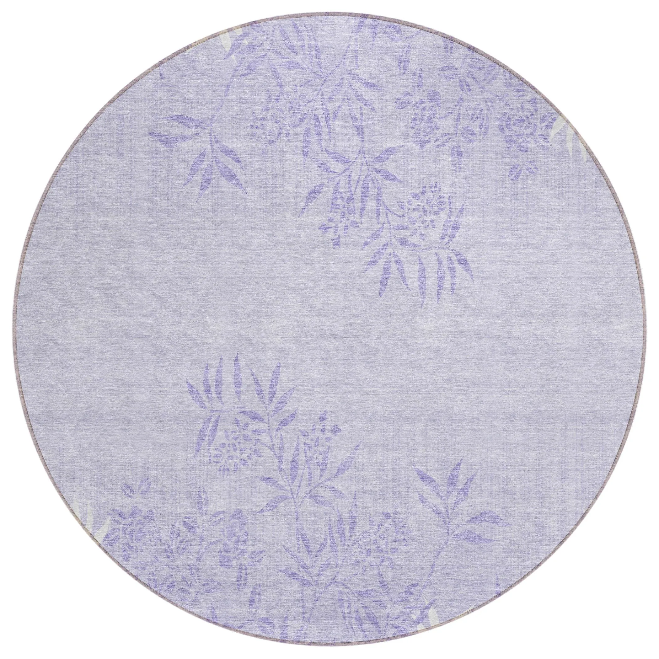 Machine Washable Indoor/ Outdoor Chantille Modern Garden Rug