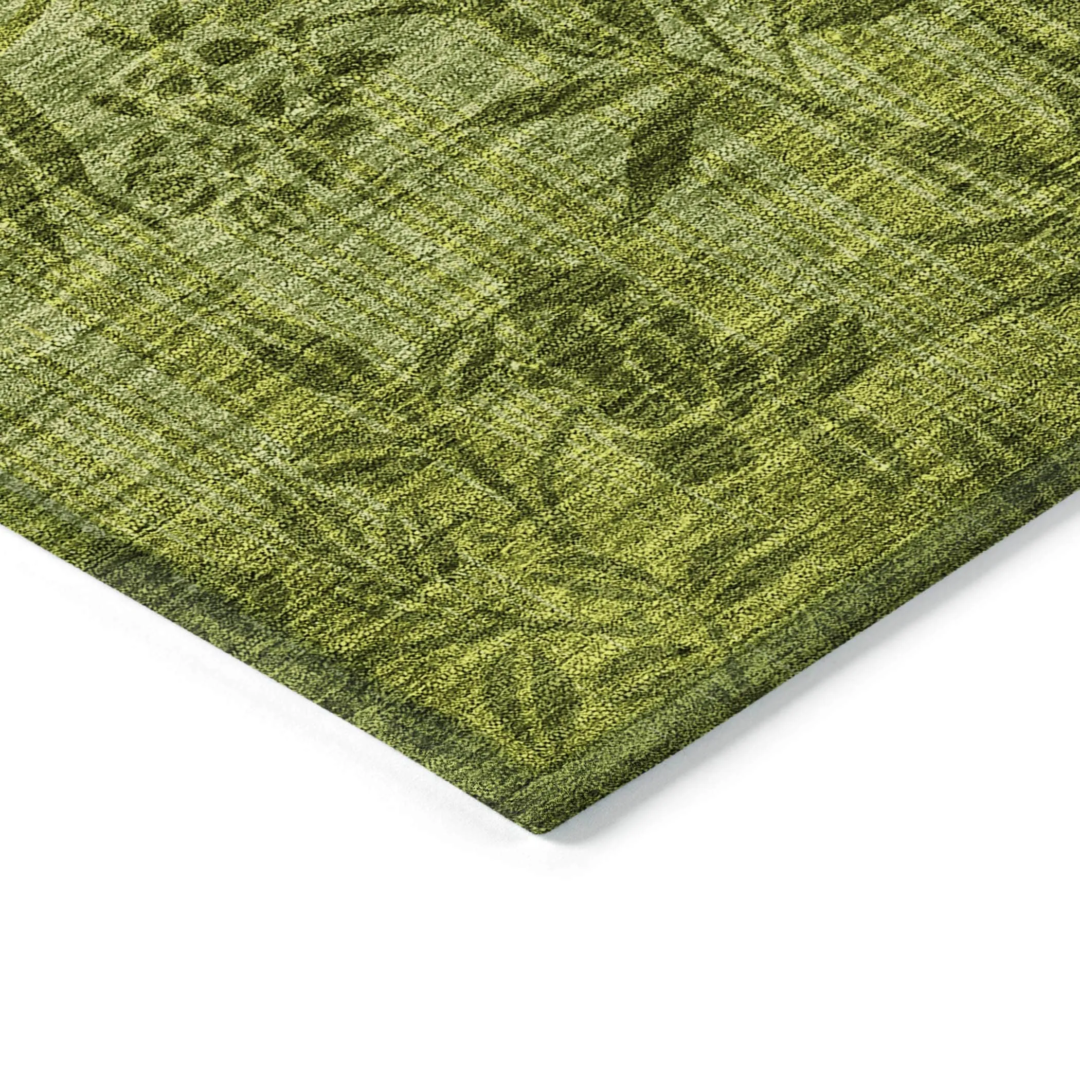 Machine Washable Indoor/ Outdoor Chantille Modern Garden Rug