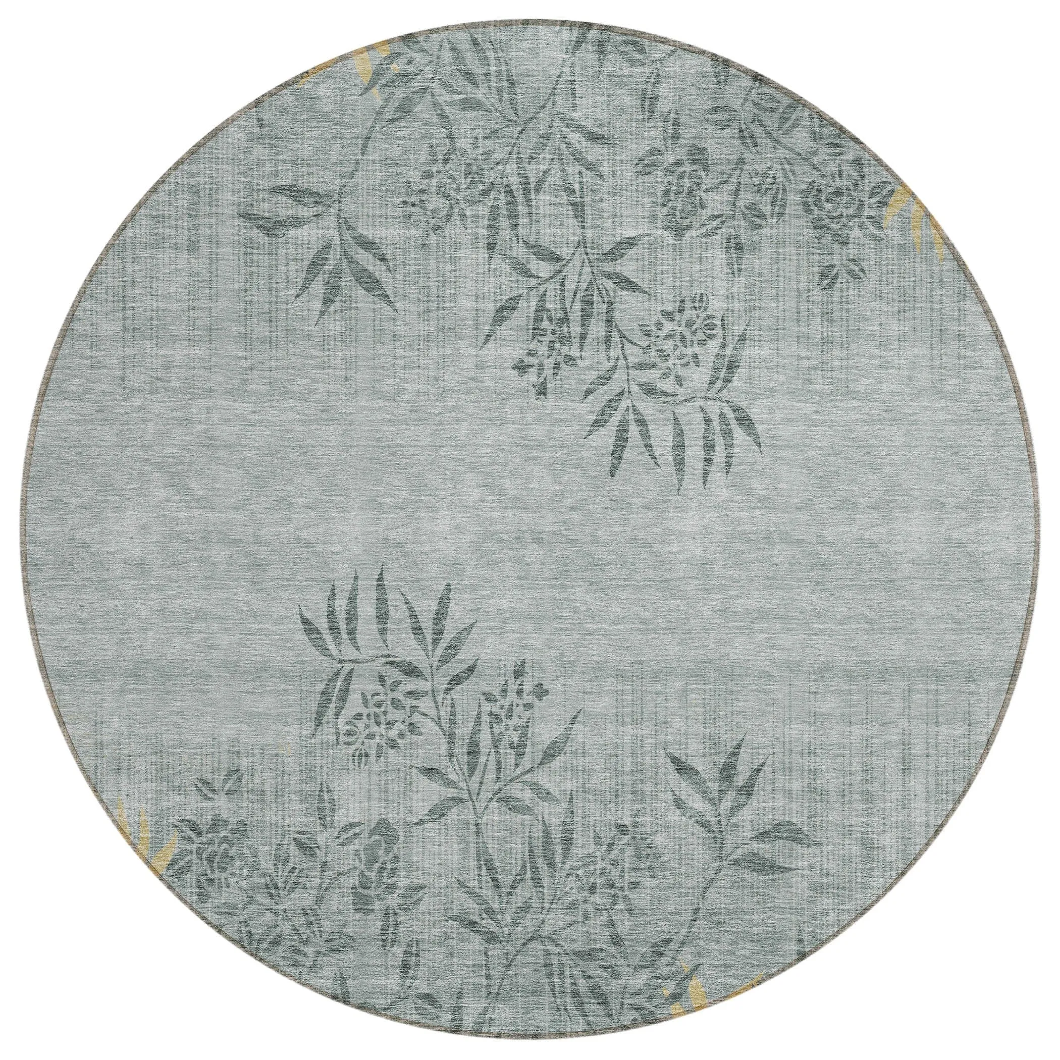 Machine Washable Indoor/ Outdoor Chantille Modern Garden Rug