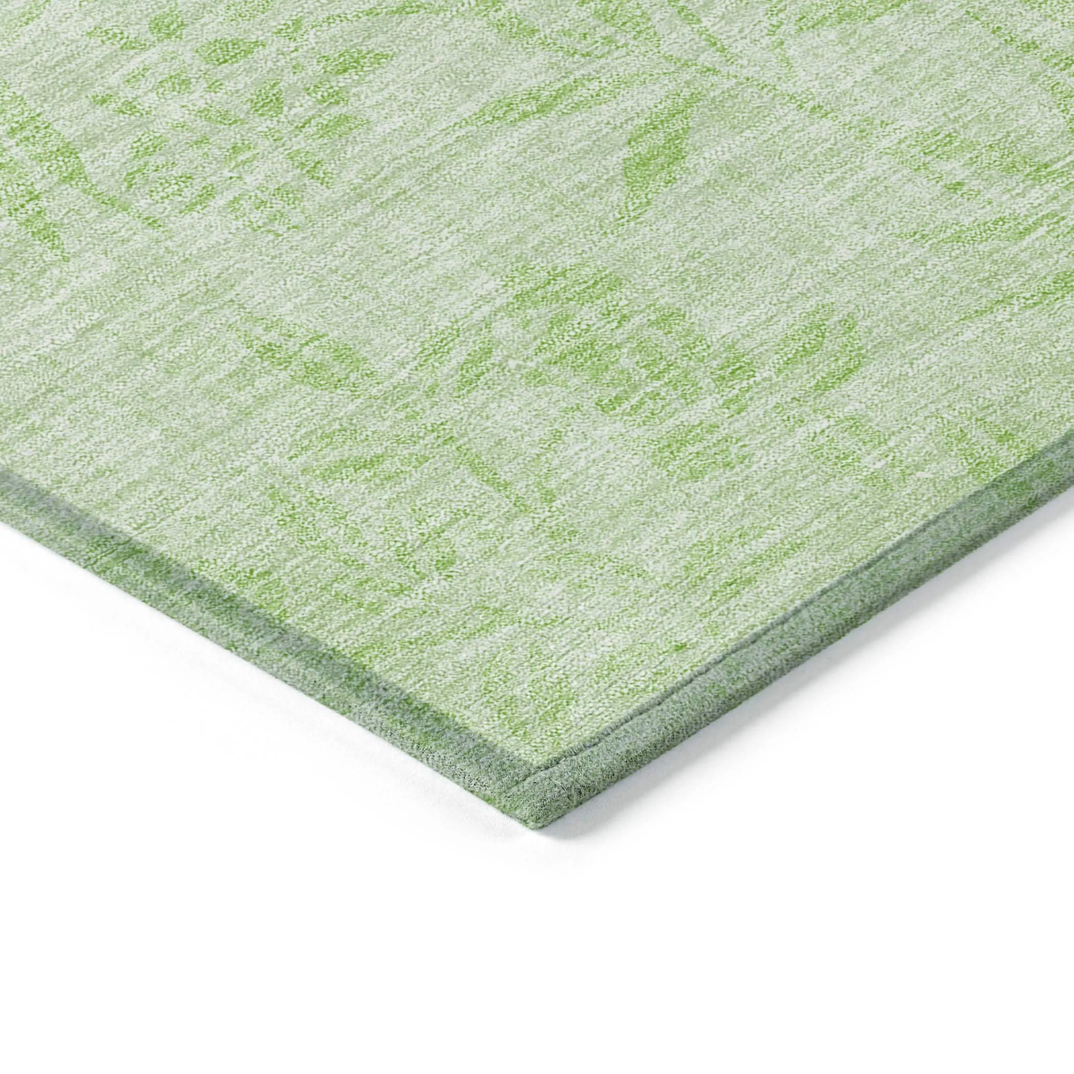 Machine Washable Indoor/ Outdoor Chantille Modern Garden Rug