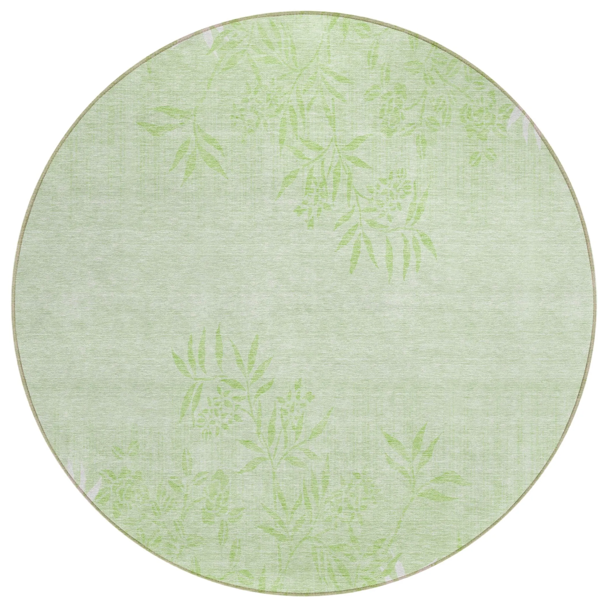 Machine Washable Indoor/ Outdoor Chantille Modern Garden Rug