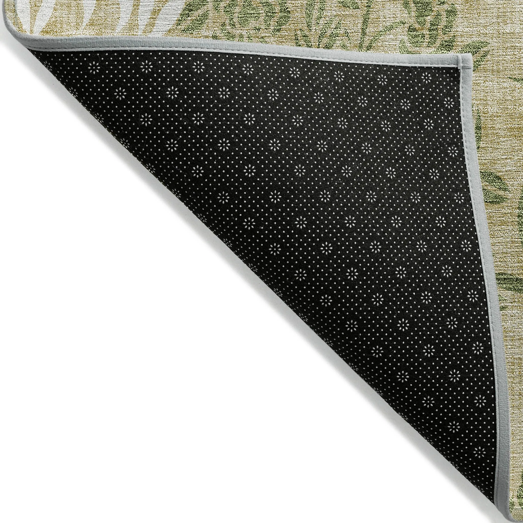 Machine Washable Indoor/ Outdoor Chantille Modern Garden Rug
