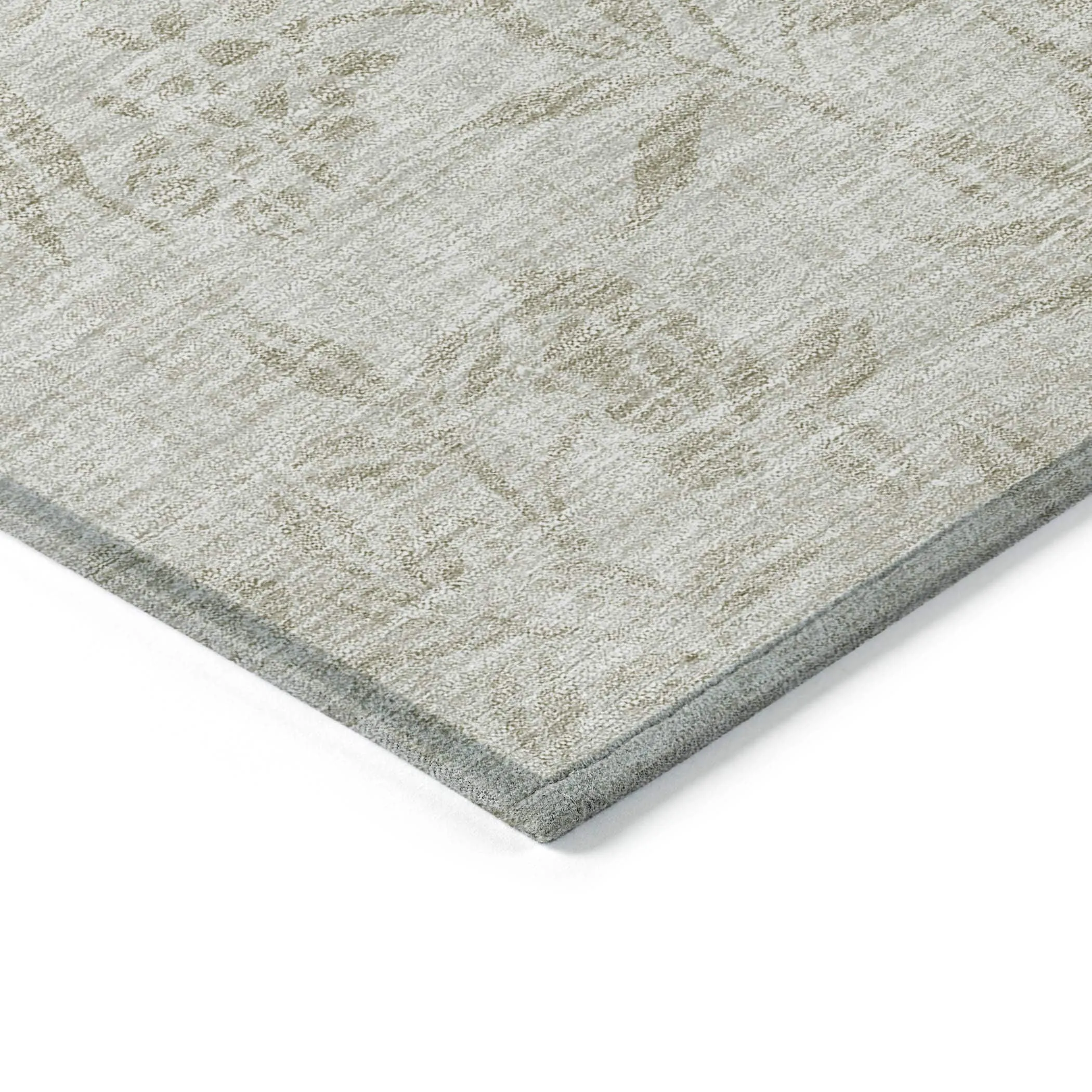 Machine Washable Indoor/ Outdoor Chantille Modern Garden Rug