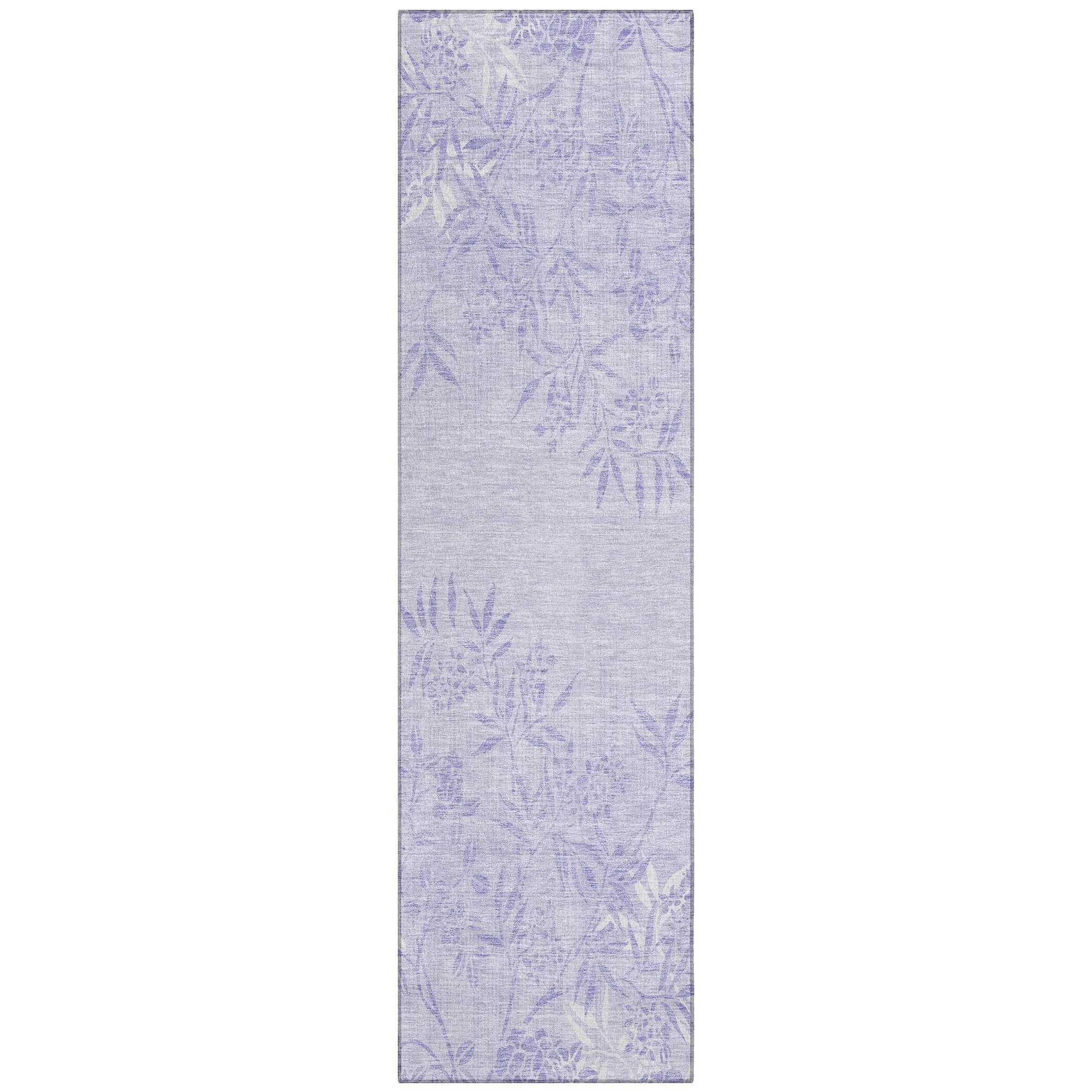 Machine Washable Indoor/ Outdoor Chantille Modern Garden Rug