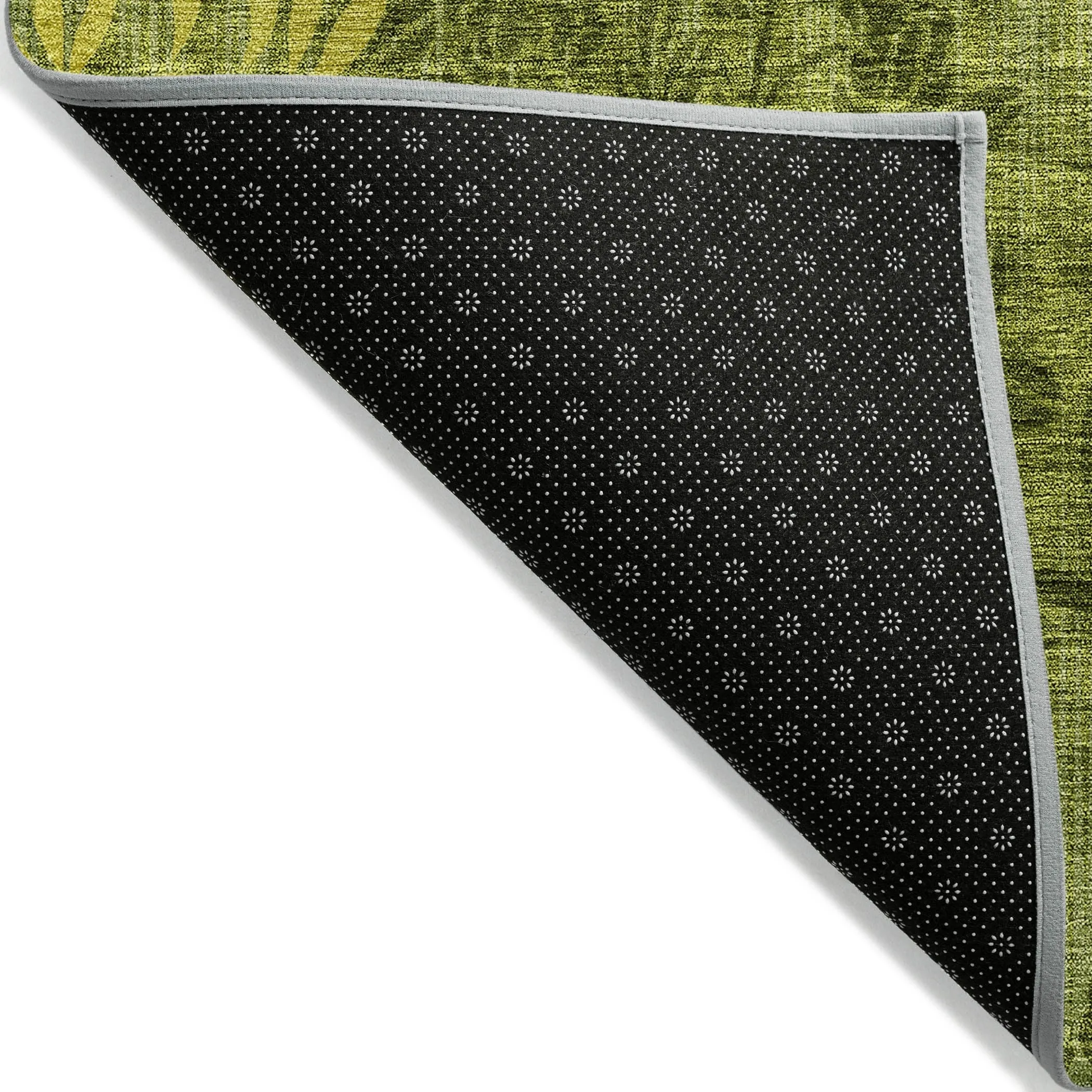 Machine Washable Indoor/ Outdoor Chantille Modern Garden Rug
