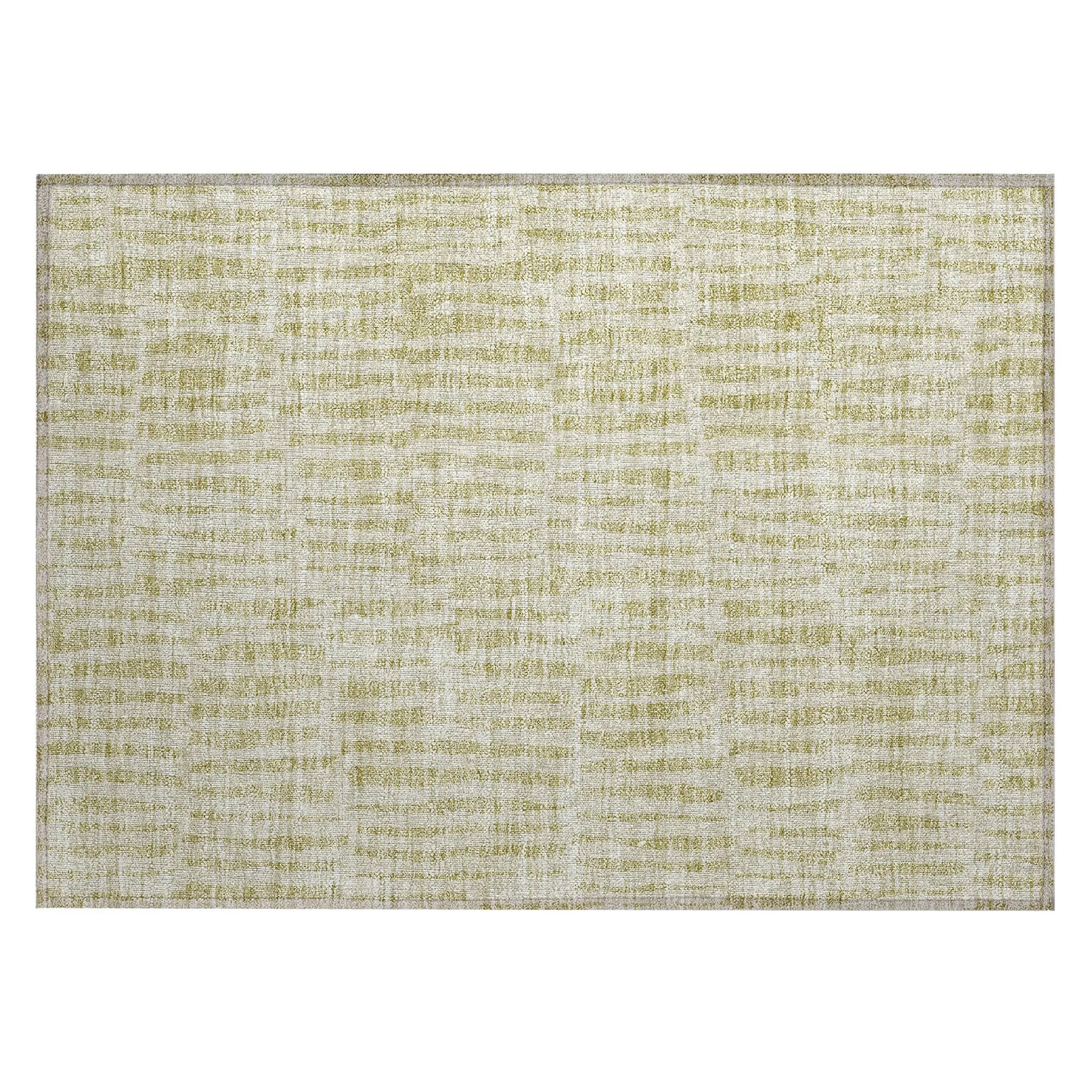 Machine Washable Indoor/ Outdoor Chantille Modern Geo Rug