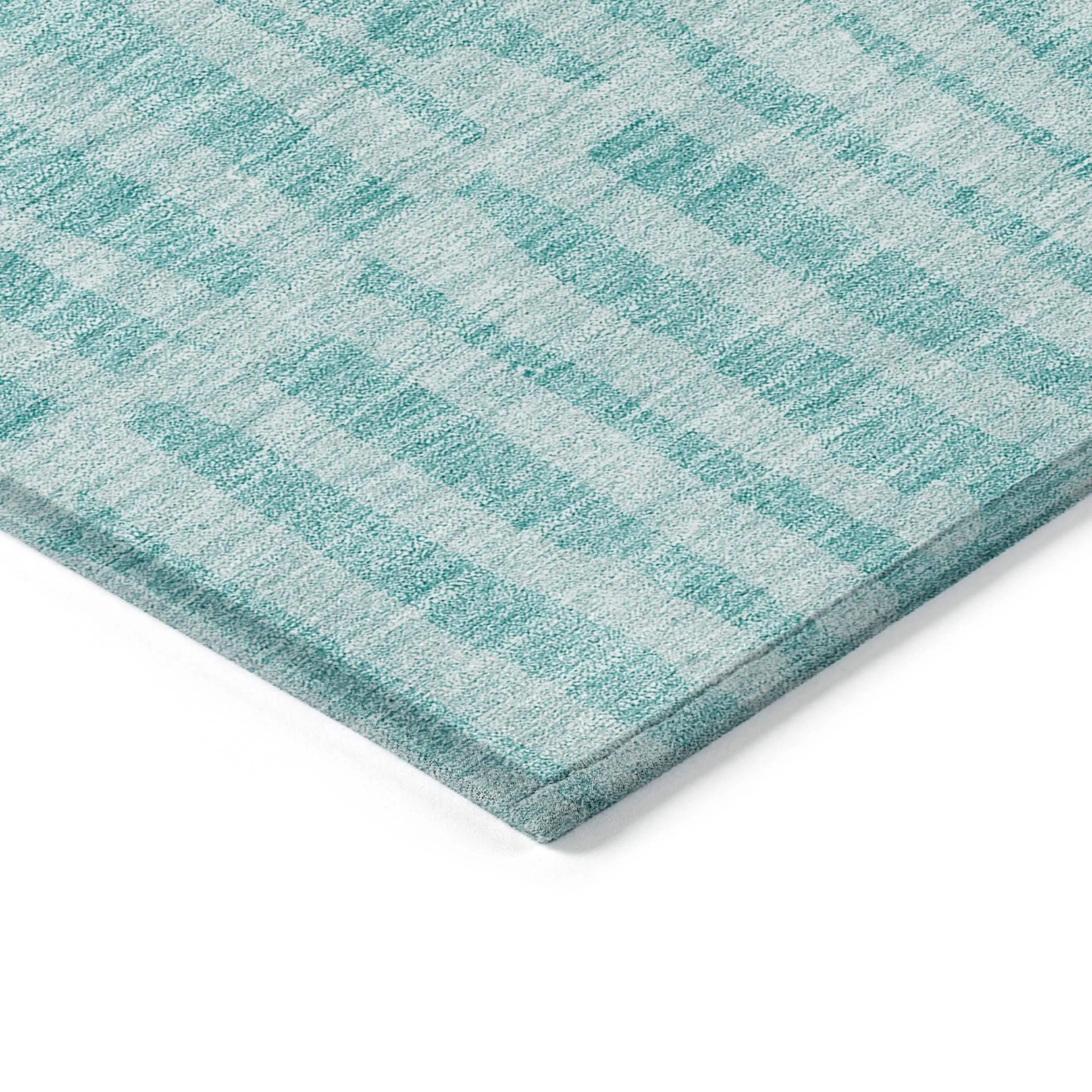Machine Washable Indoor/ Outdoor Chantille Modern Geo Rug