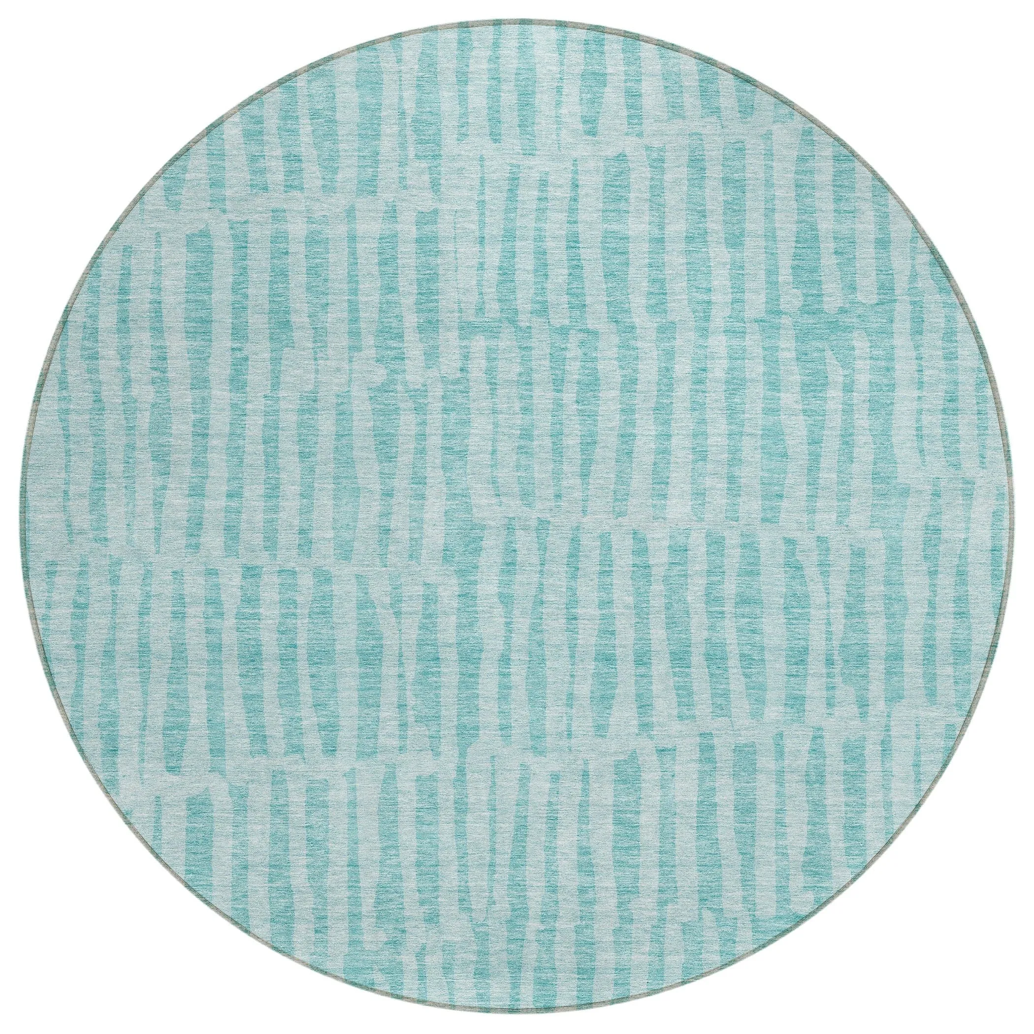 Machine Washable Indoor/ Outdoor Chantille Modern Geo Rug