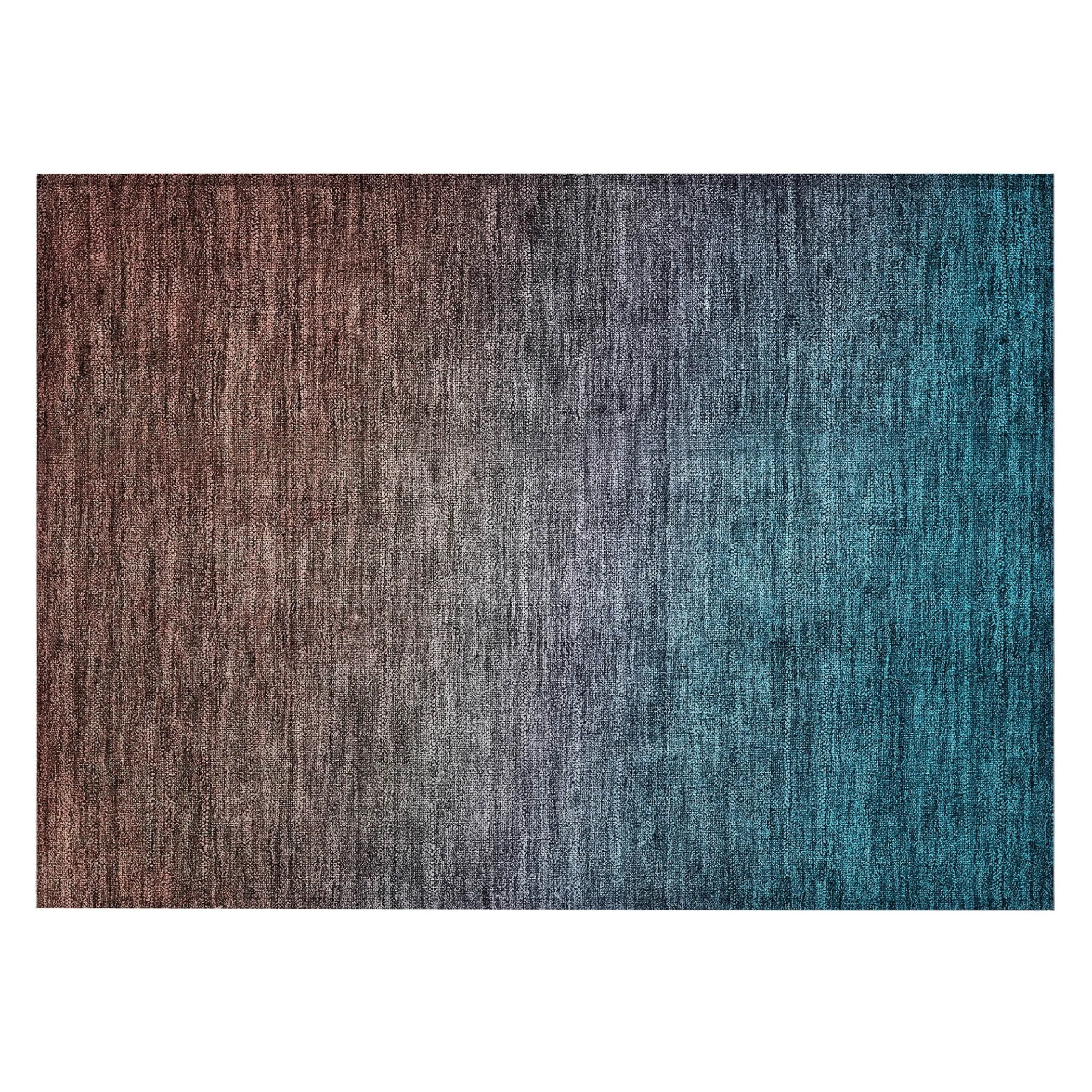 Machine Washable Indoor/ Outdoor Chantille Modern Ombre Rug