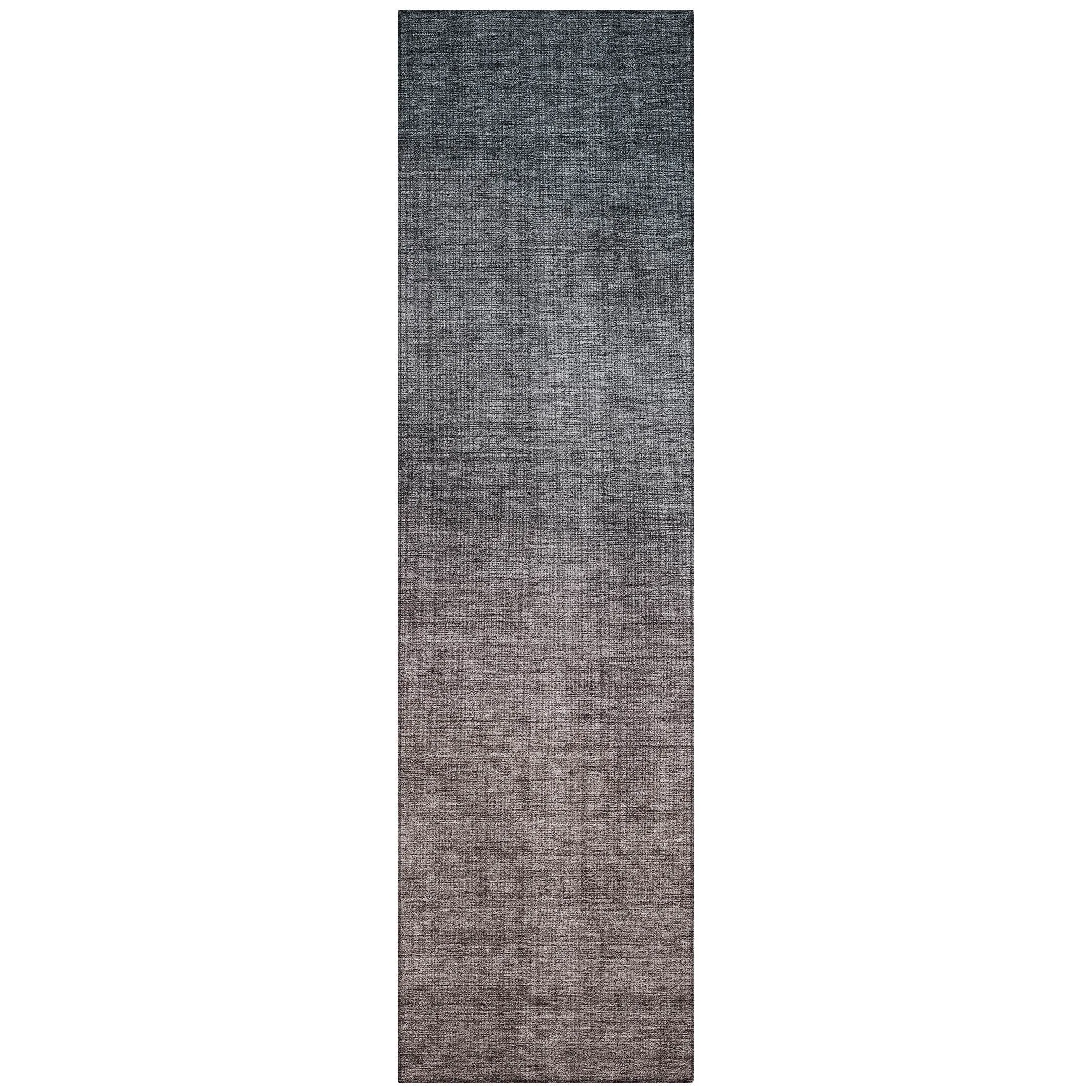 Machine Washable Indoor/ Outdoor Chantille Modern Ombre Rug