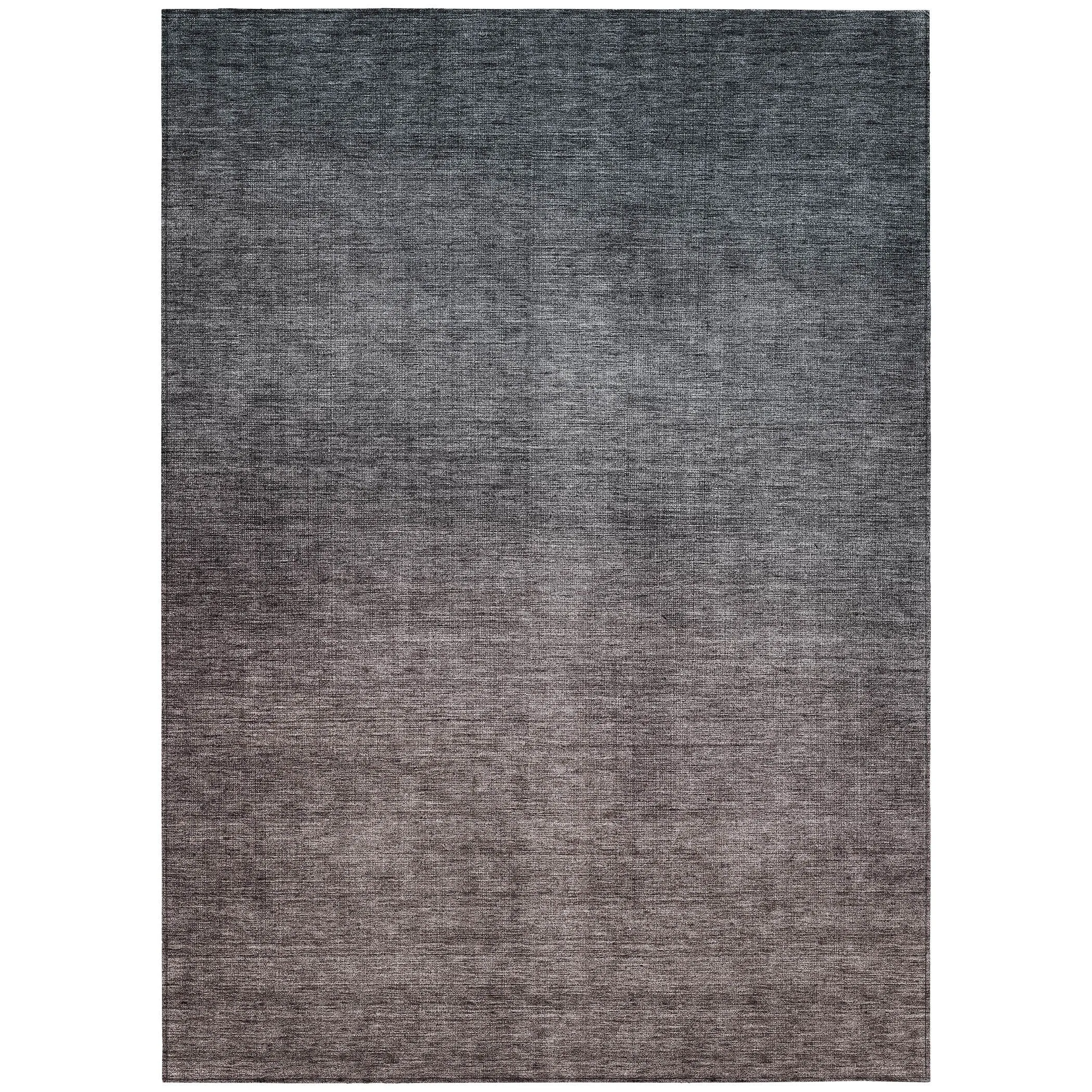 Machine Washable Indoor/ Outdoor Chantille Modern Ombre Rug