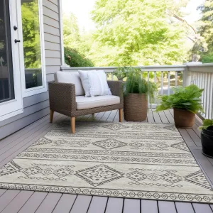 Machine Washable Indoor/ Outdoor Chantille Moroccan Boho Rug