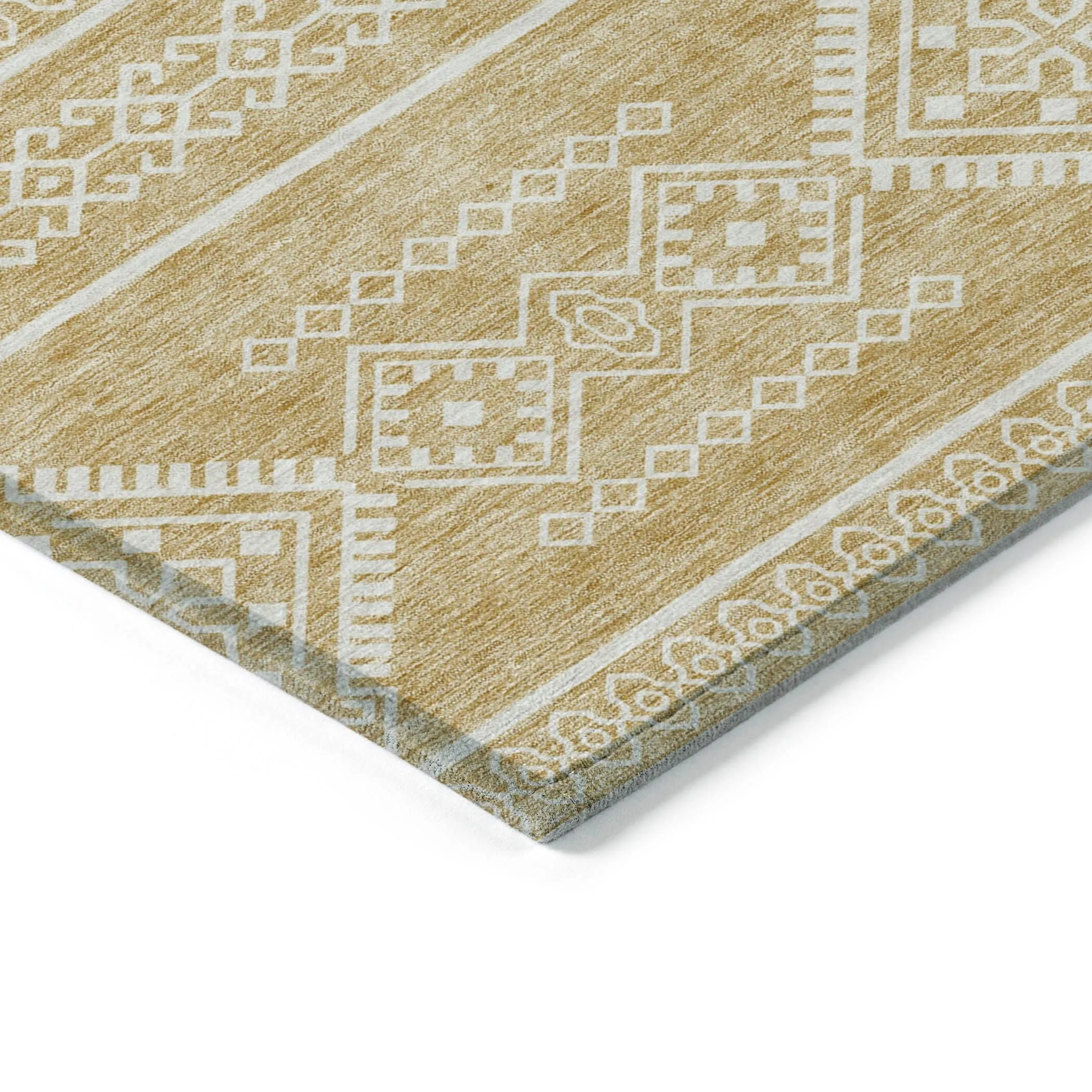 Machine Washable Indoor/ Outdoor Chantille Moroccan Boho Rug