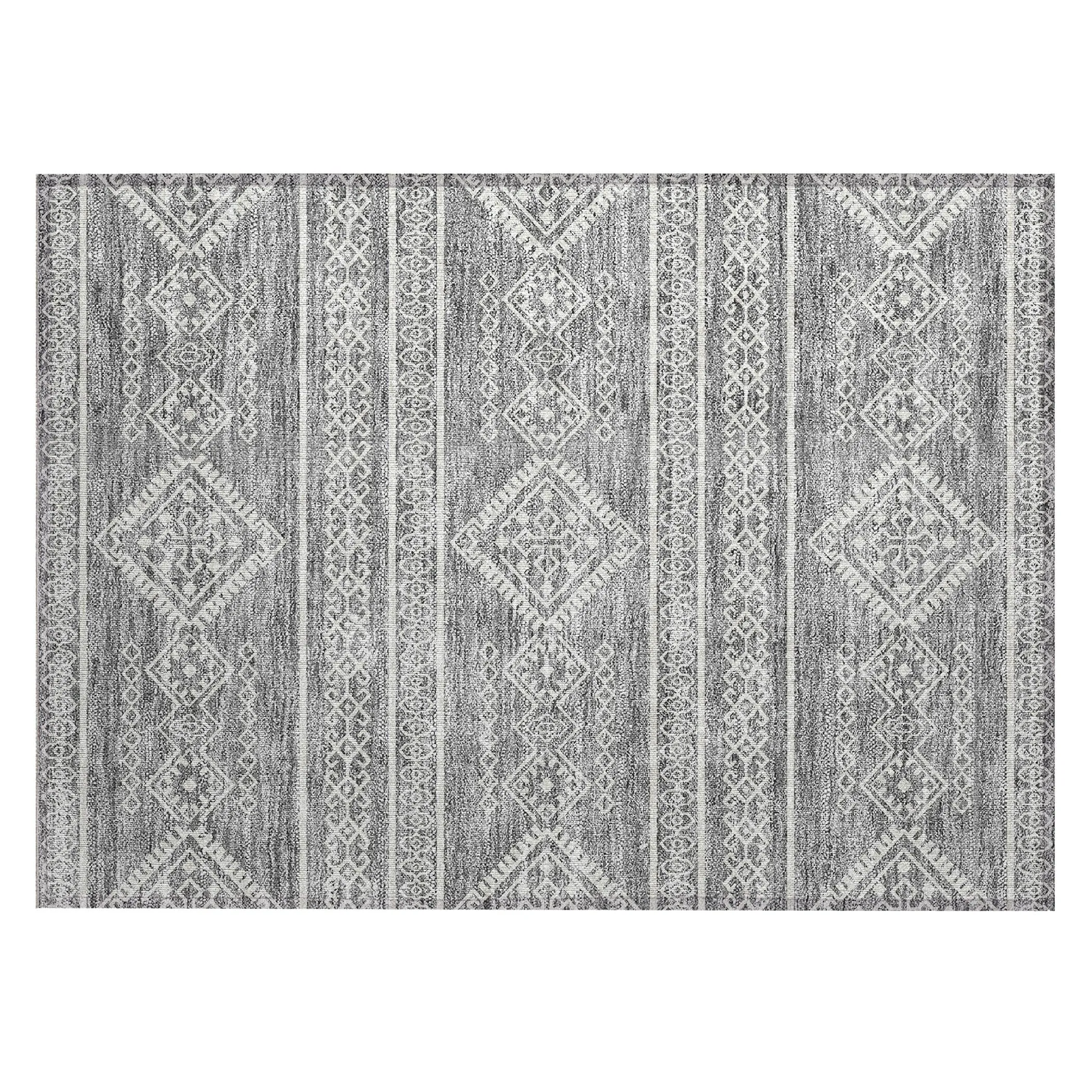 Machine Washable Indoor/ Outdoor Chantille Moroccan Boho Rug