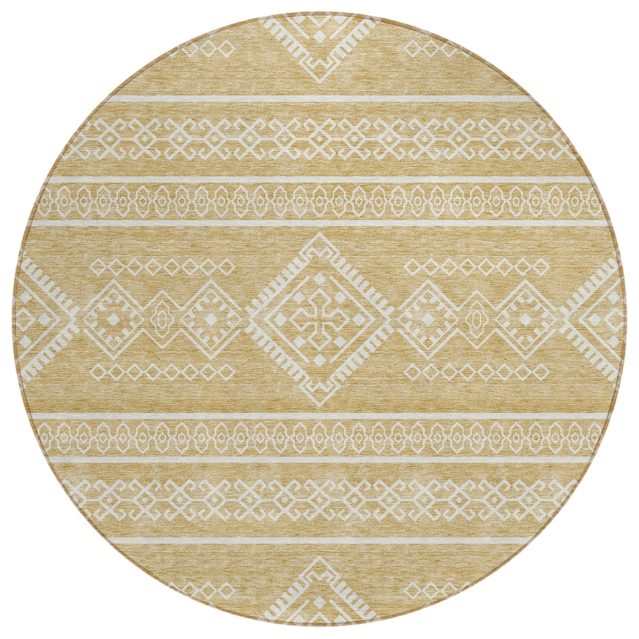 Machine Washable Indoor/ Outdoor Chantille Moroccan Boho Rug