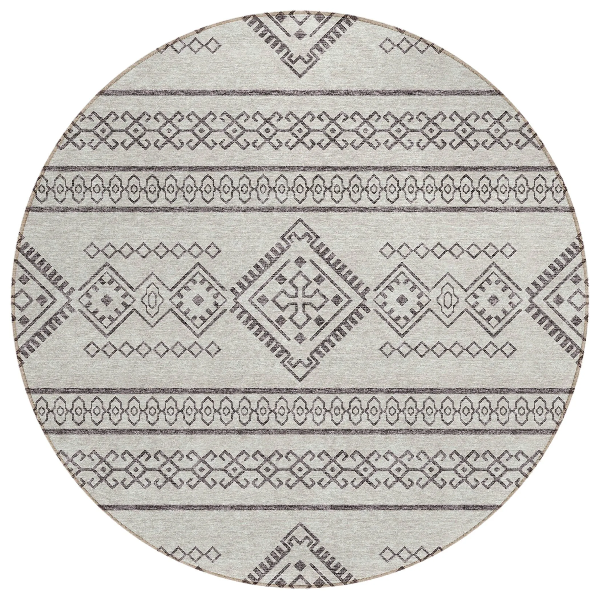 Machine Washable Indoor/ Outdoor Chantille Moroccan Boho Rug