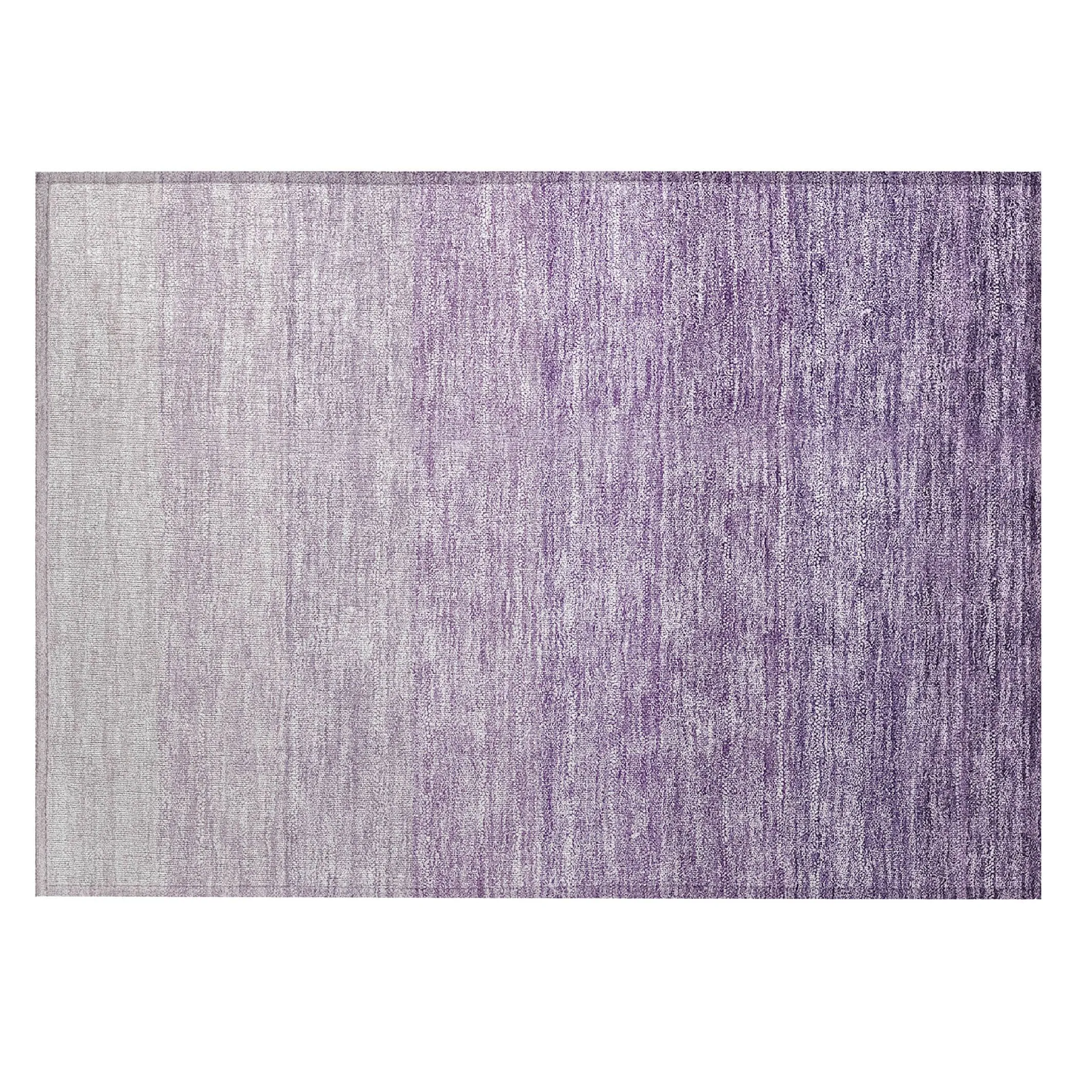 Machine Washable Indoor/ Outdoor Chantille Ombre Solid Rug