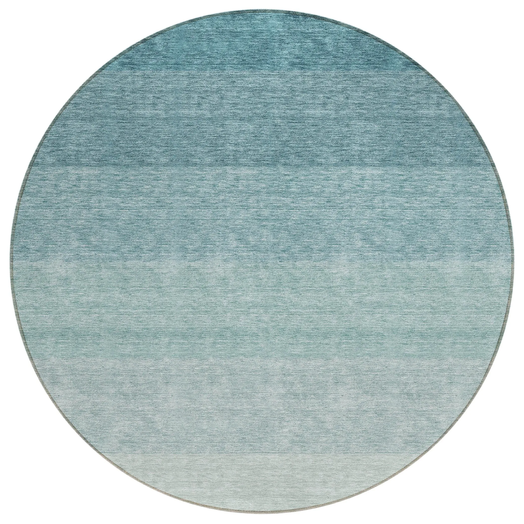 Machine Washable Indoor/ Outdoor Chantille Ombre Solid Rug
