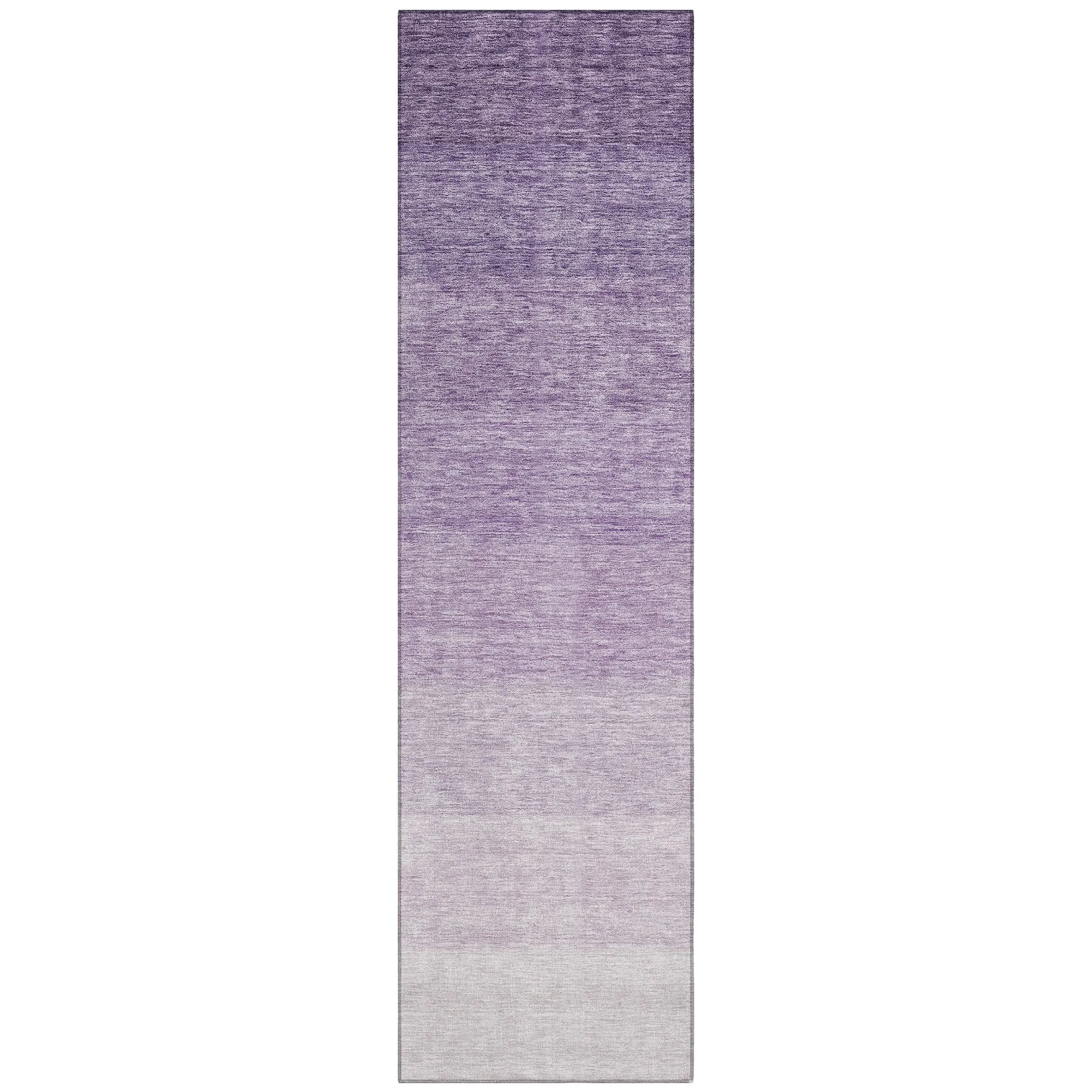 Machine Washable Indoor/ Outdoor Chantille Ombre Solid Rug