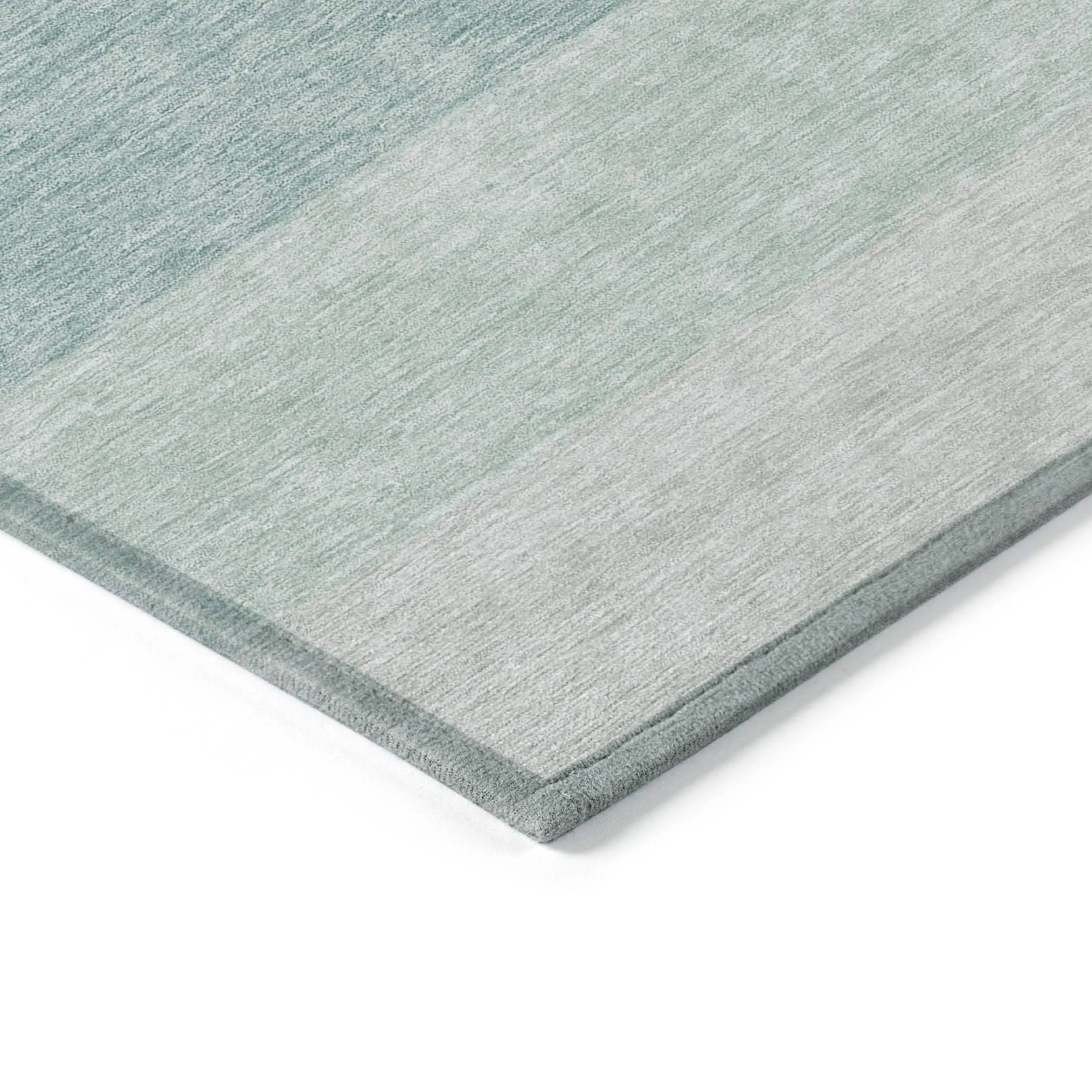 Machine Washable Indoor/ Outdoor Chantille Ombre Solid Rug