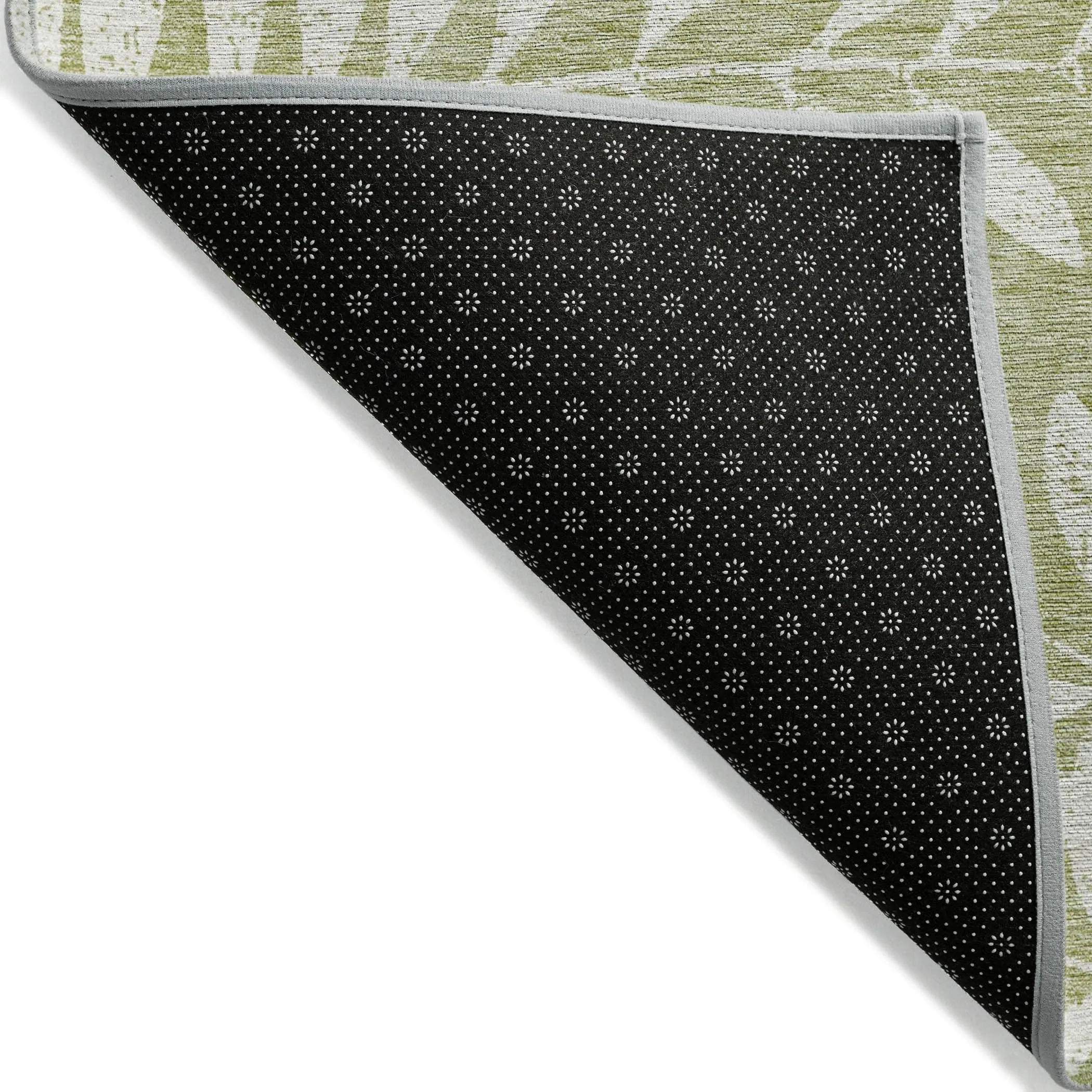 Machine Washable Indoor/ Outdoor Chantille Palm Rug