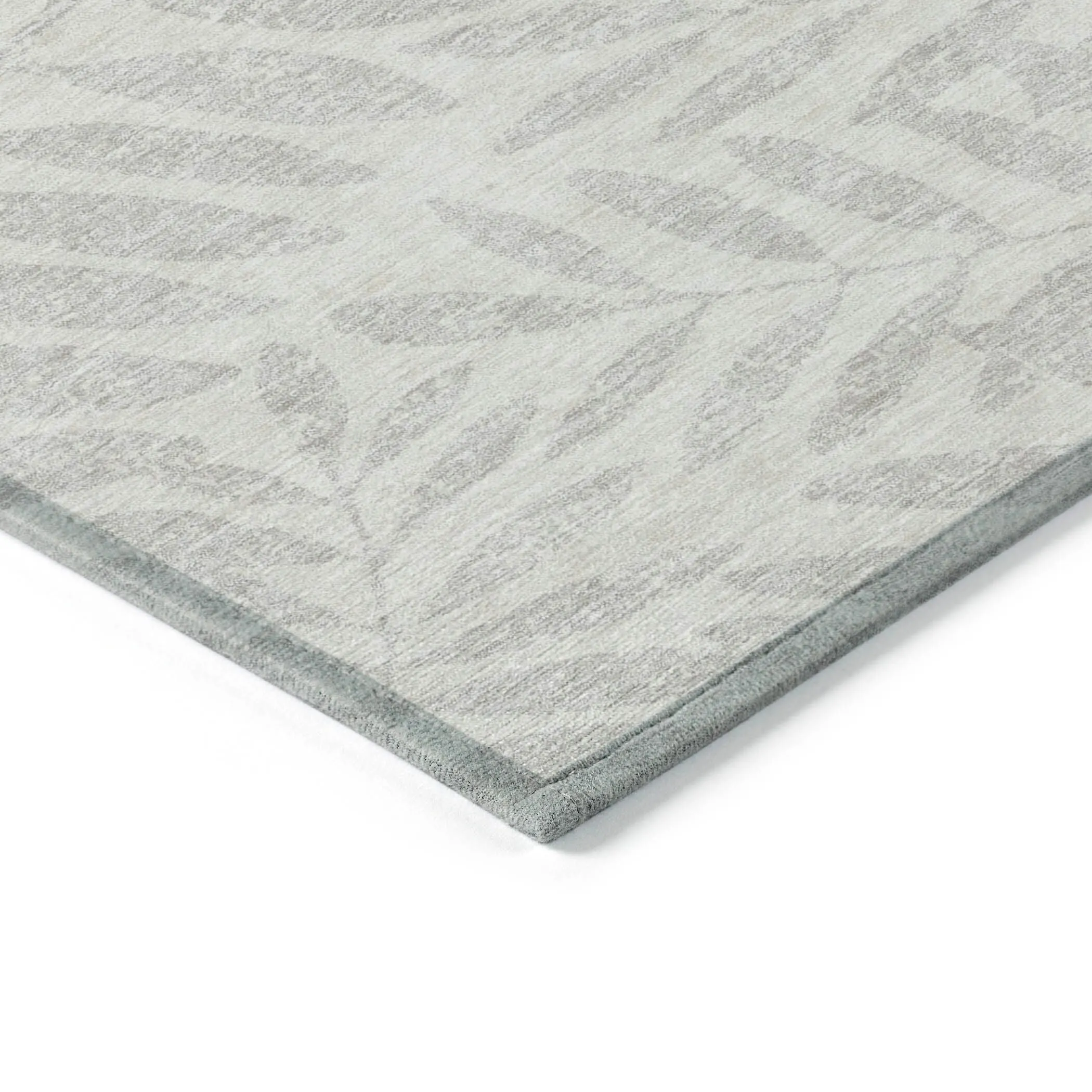 Machine Washable Indoor/ Outdoor Chantille Palm Rug