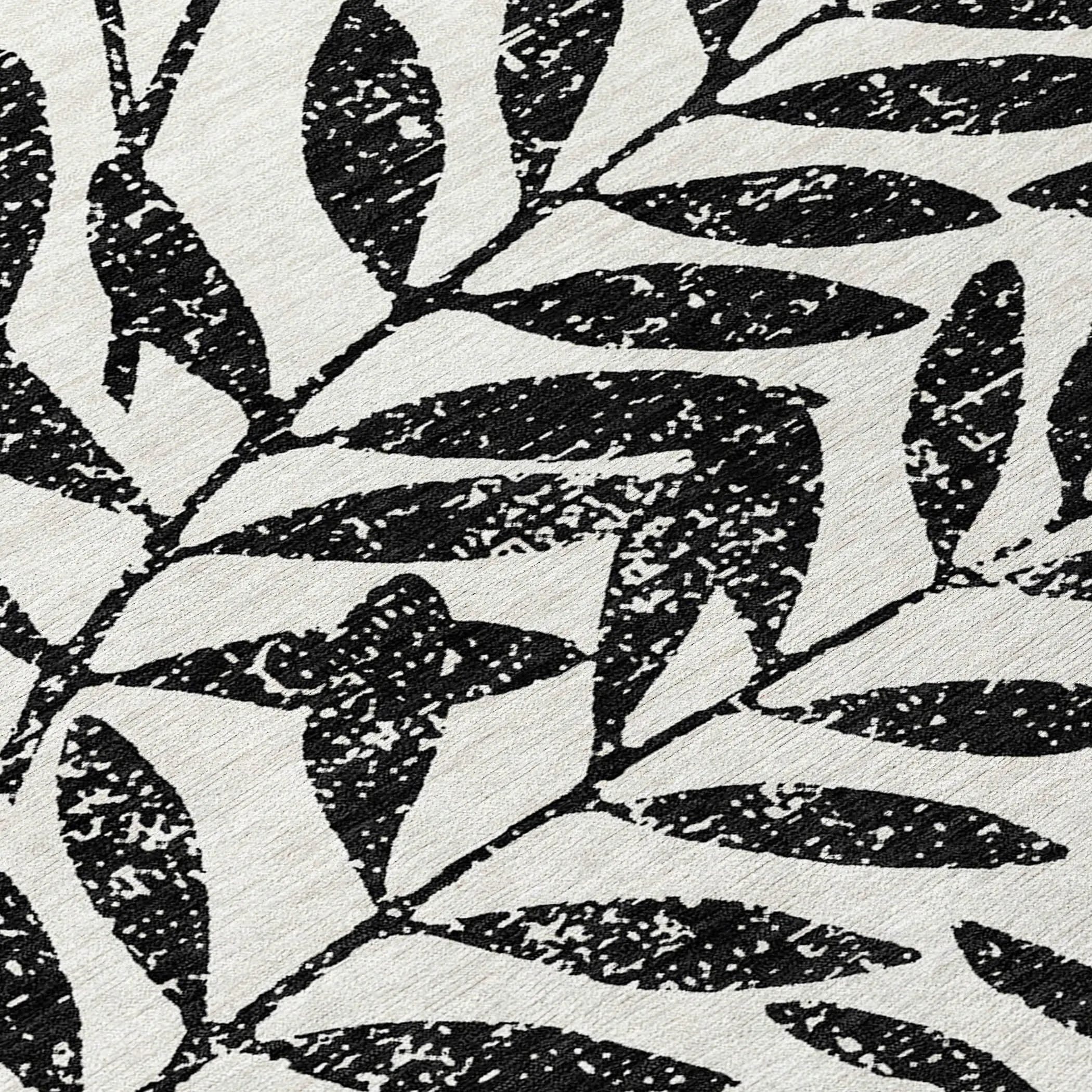 Machine Washable Indoor/ Outdoor Chantille Palm Rug