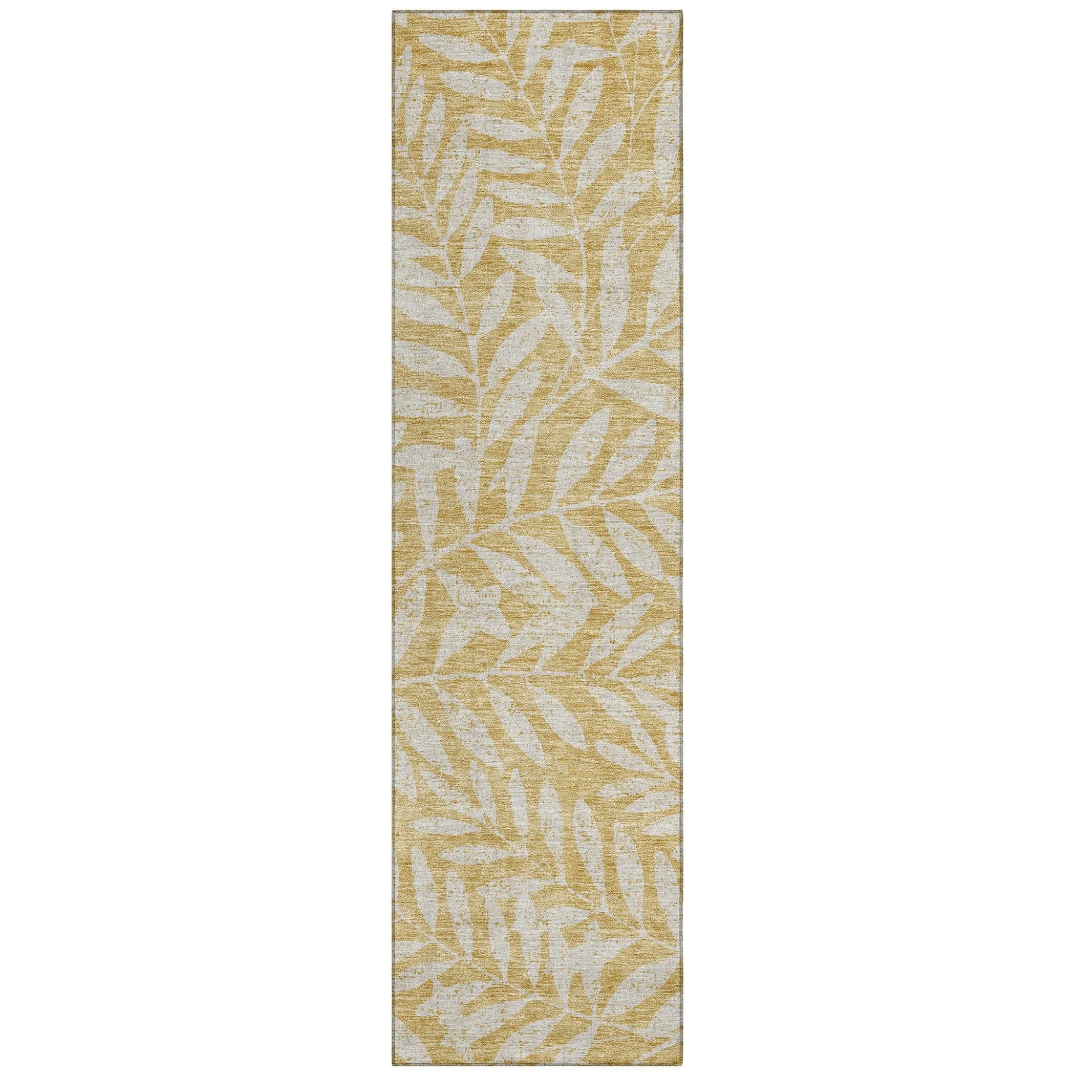 Machine Washable Indoor/ Outdoor Chantille Palm Rug