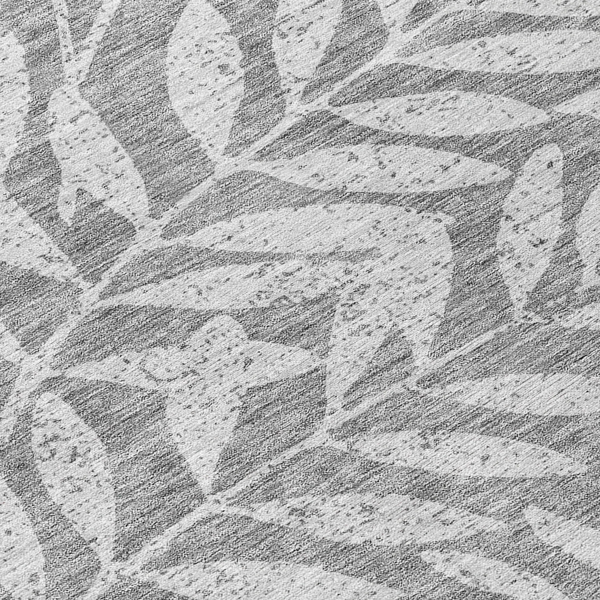 Machine Washable Indoor/ Outdoor Chantille Palm Rug