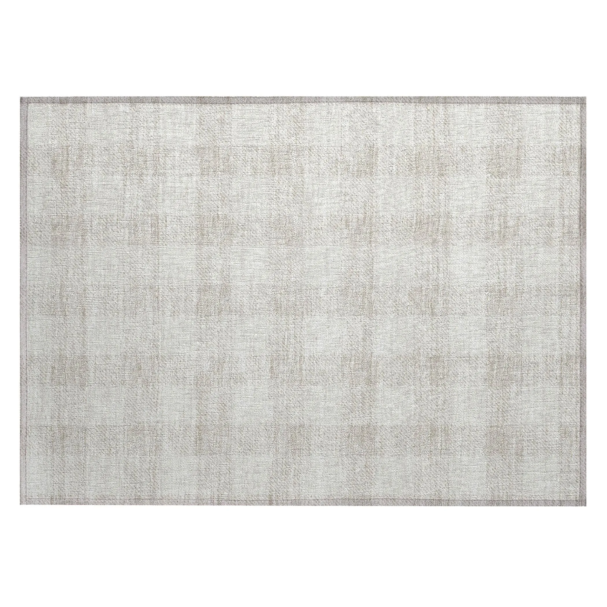 Machine Washable Indoor/ Outdoor Chantille Plaid Rug