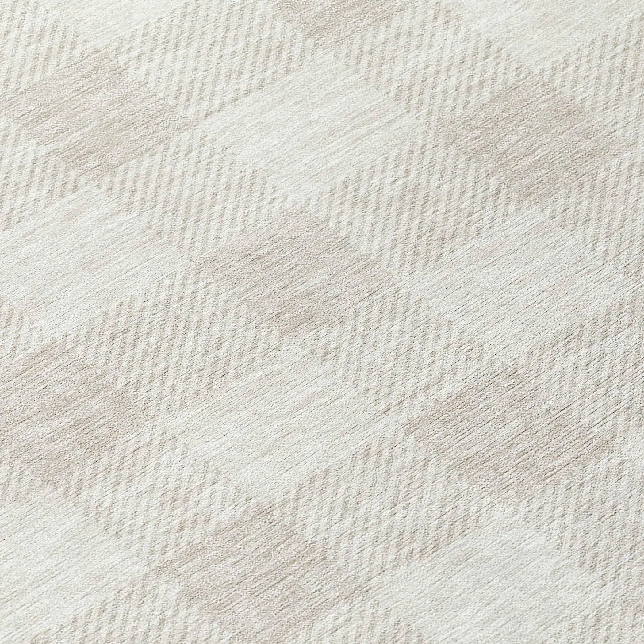 Machine Washable Indoor/ Outdoor Chantille Plaid Rug