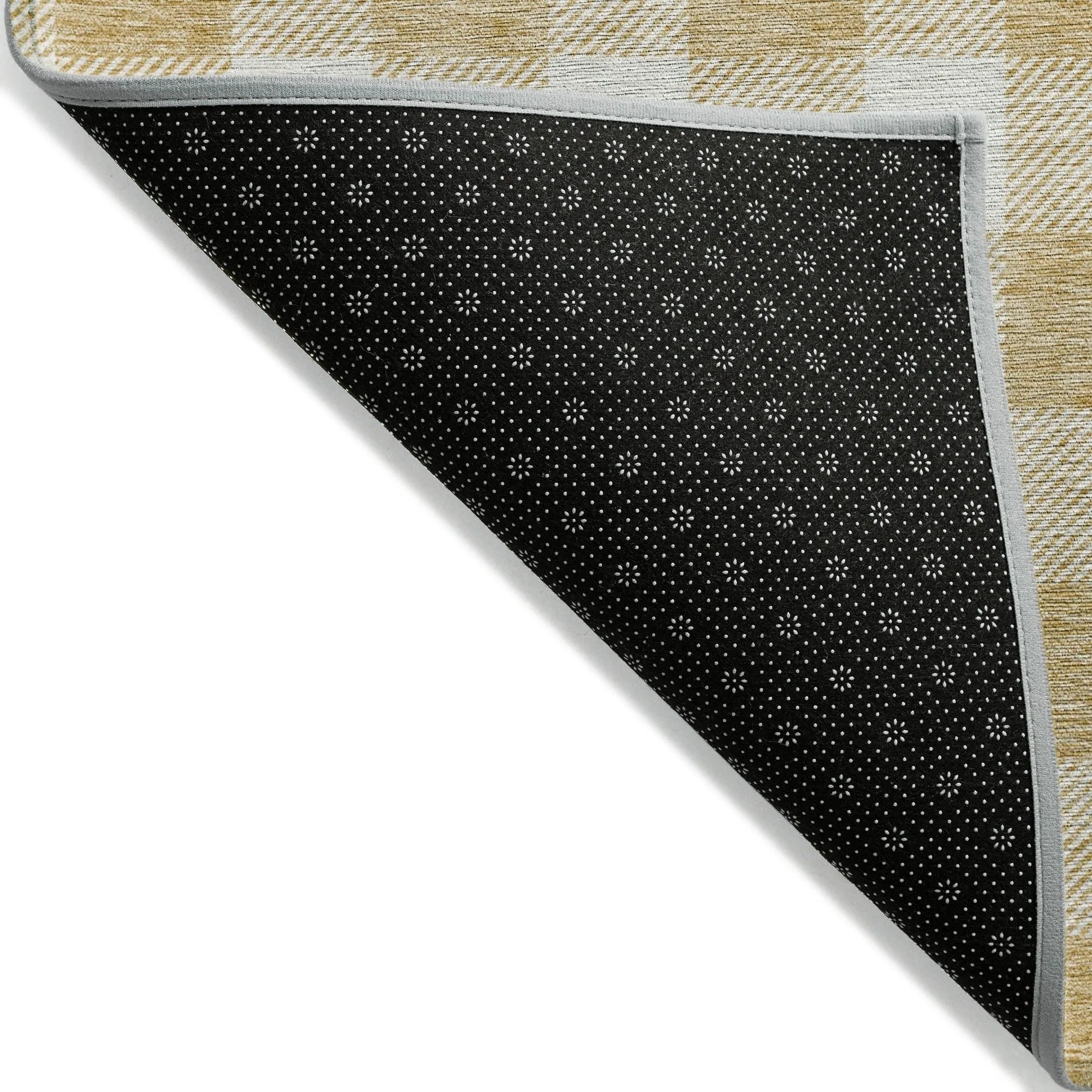 Machine Washable Indoor/ Outdoor Chantille Plaid Rug