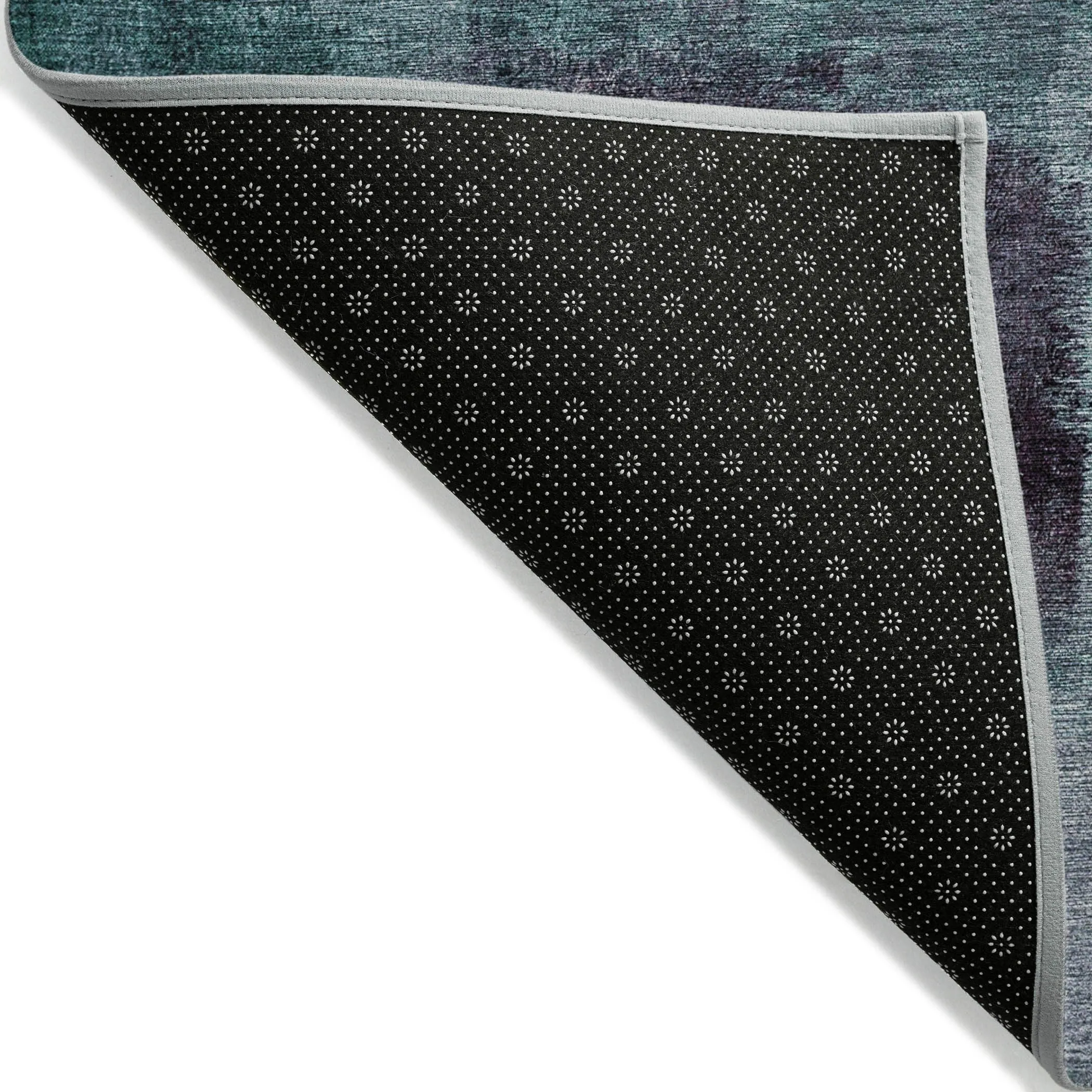 Machine Washable Indoor/ Outdoor Chantille Solid Ombre Rug