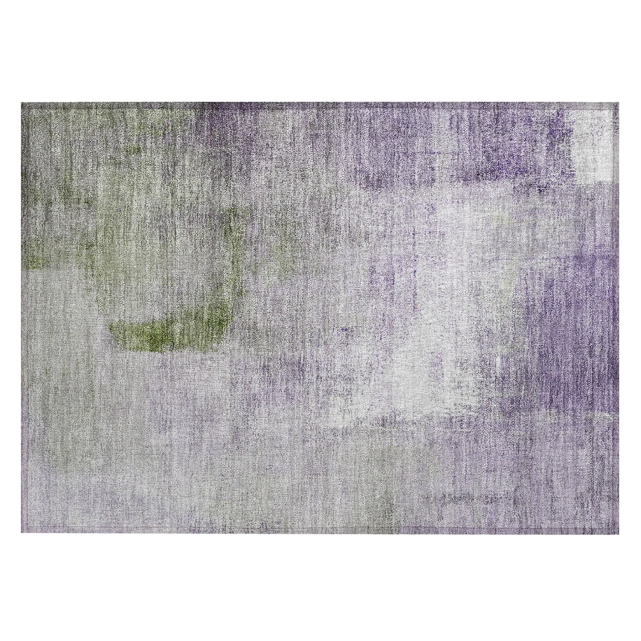 Machine Washable Indoor/ Outdoor Chantille Solid Ombre Rug