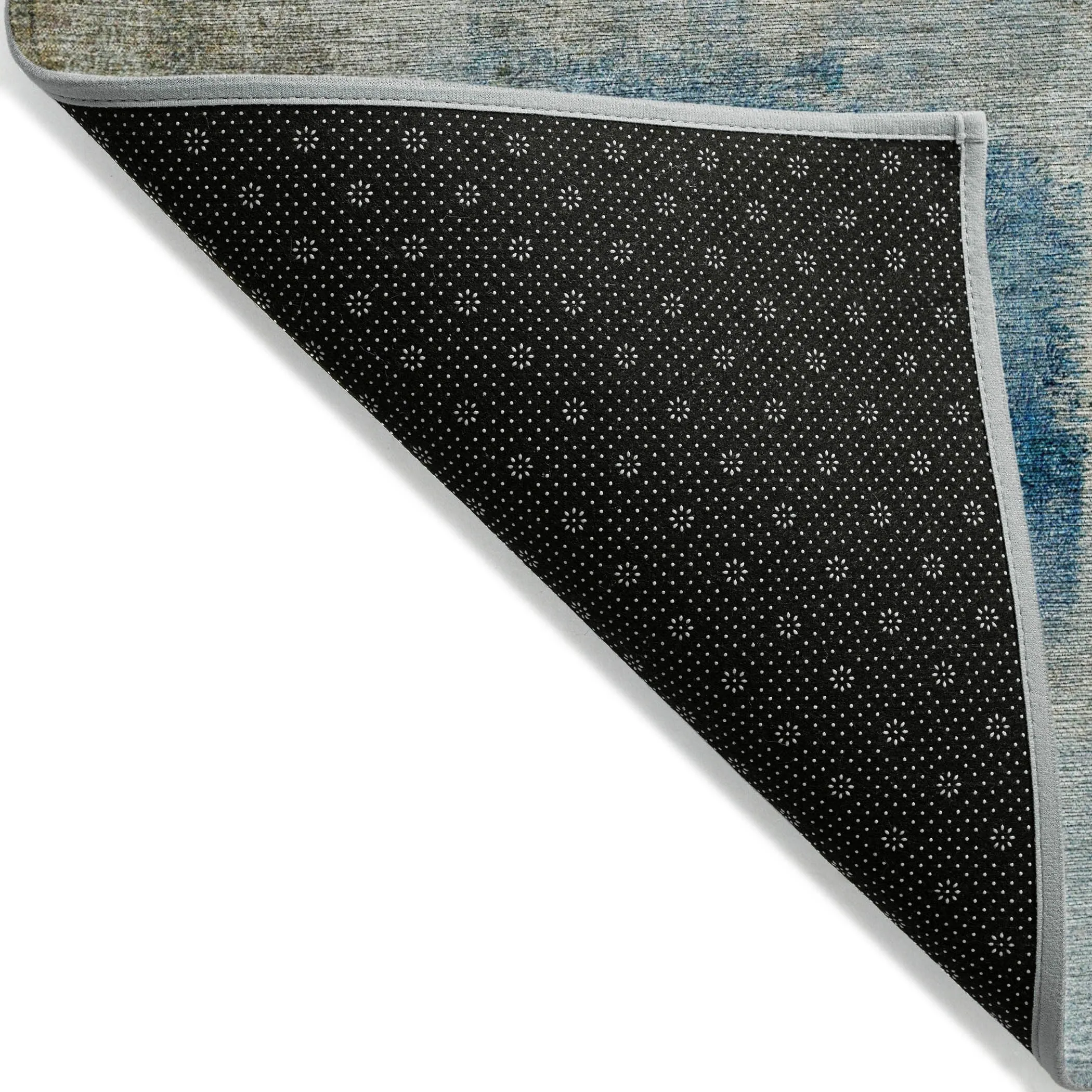 Machine Washable Indoor/ Outdoor Chantille Solid Ombre Rug