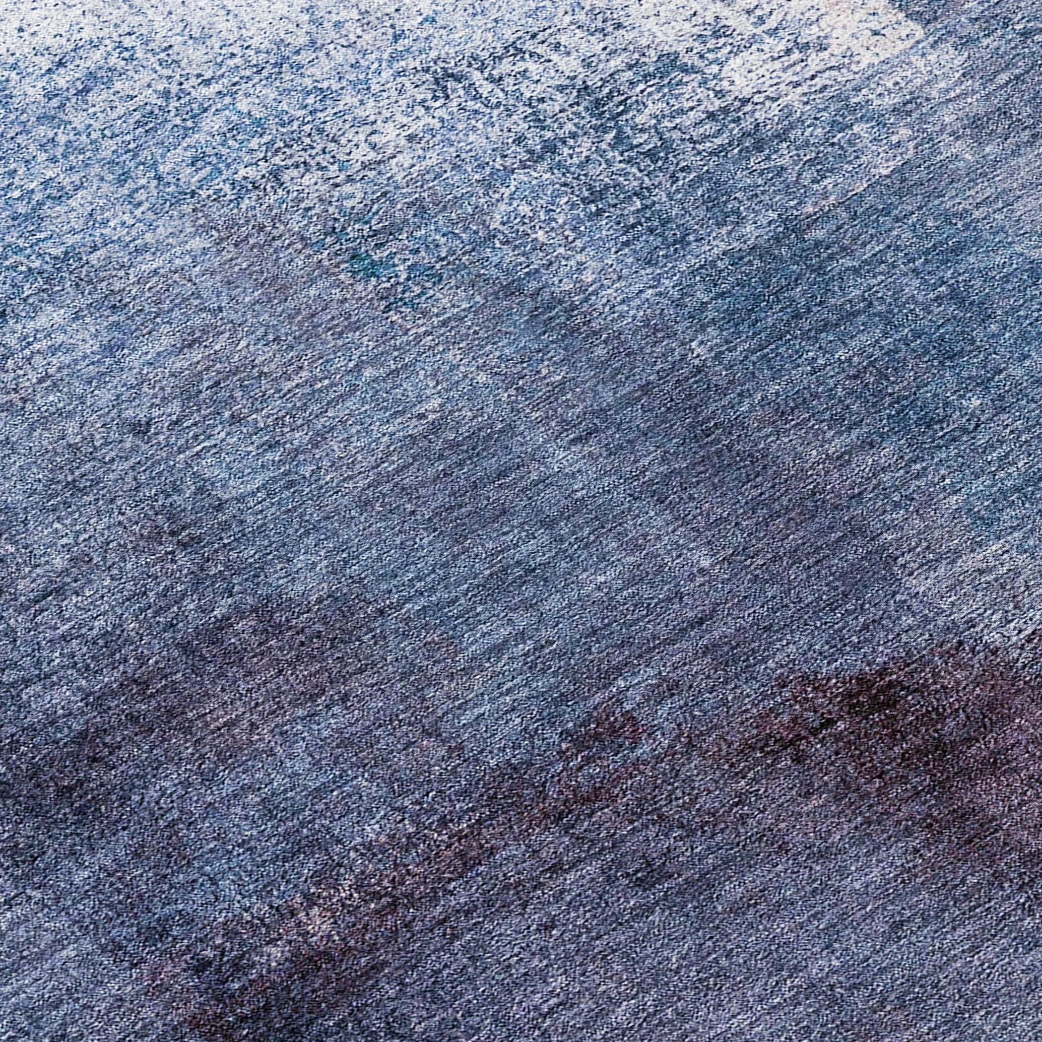 Machine Washable Indoor/ Outdoor Chantille Solid Ombre Rug