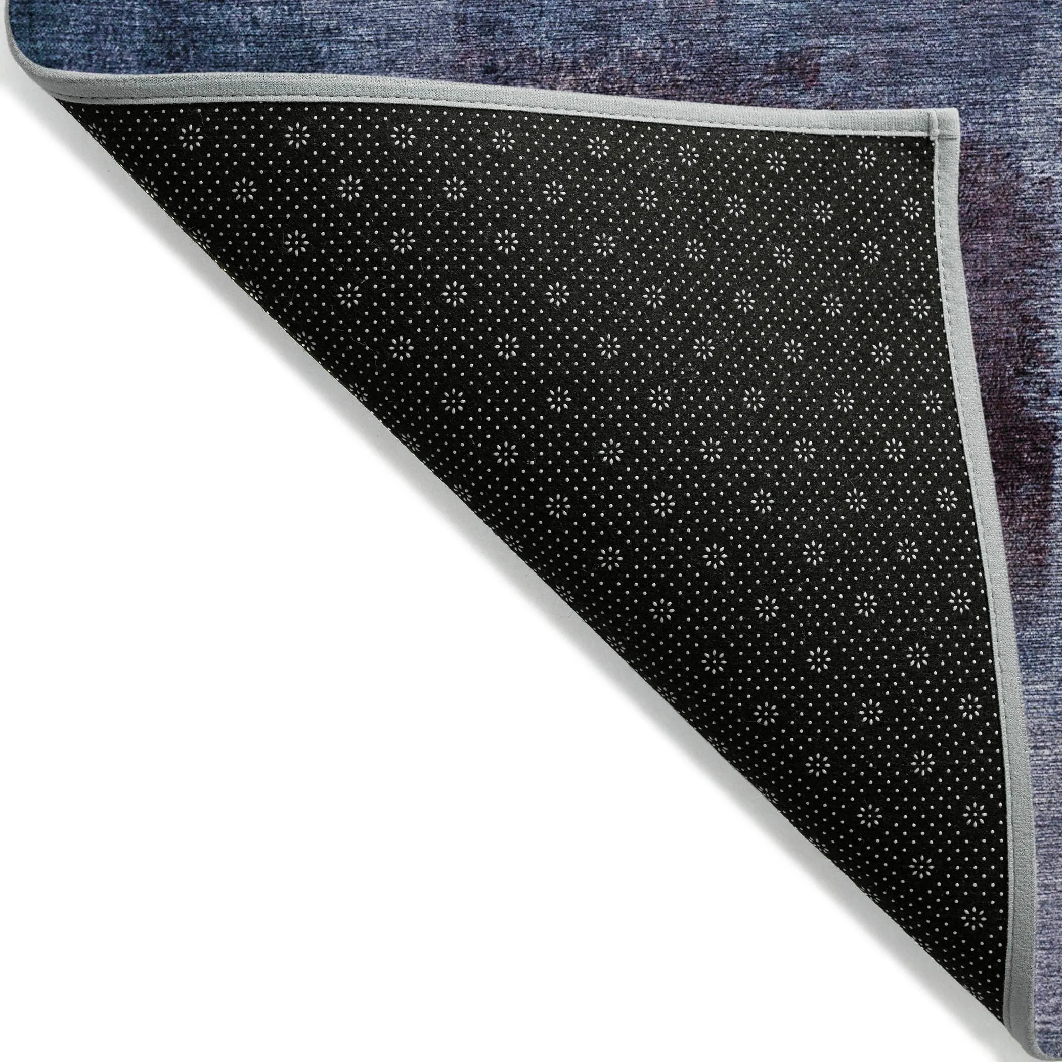 Machine Washable Indoor/ Outdoor Chantille Solid Ombre Rug
