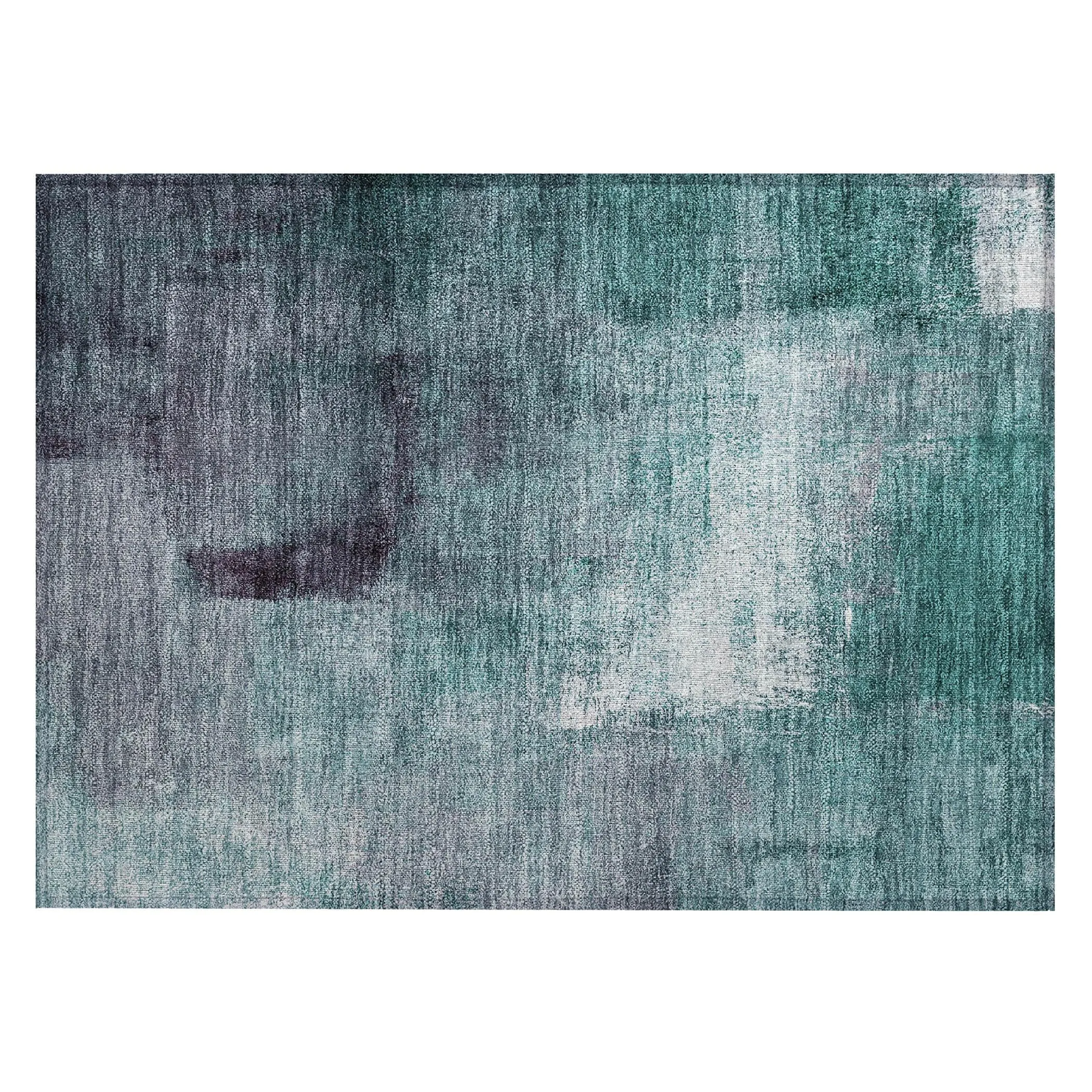 Machine Washable Indoor/ Outdoor Chantille Solid Ombre Rug