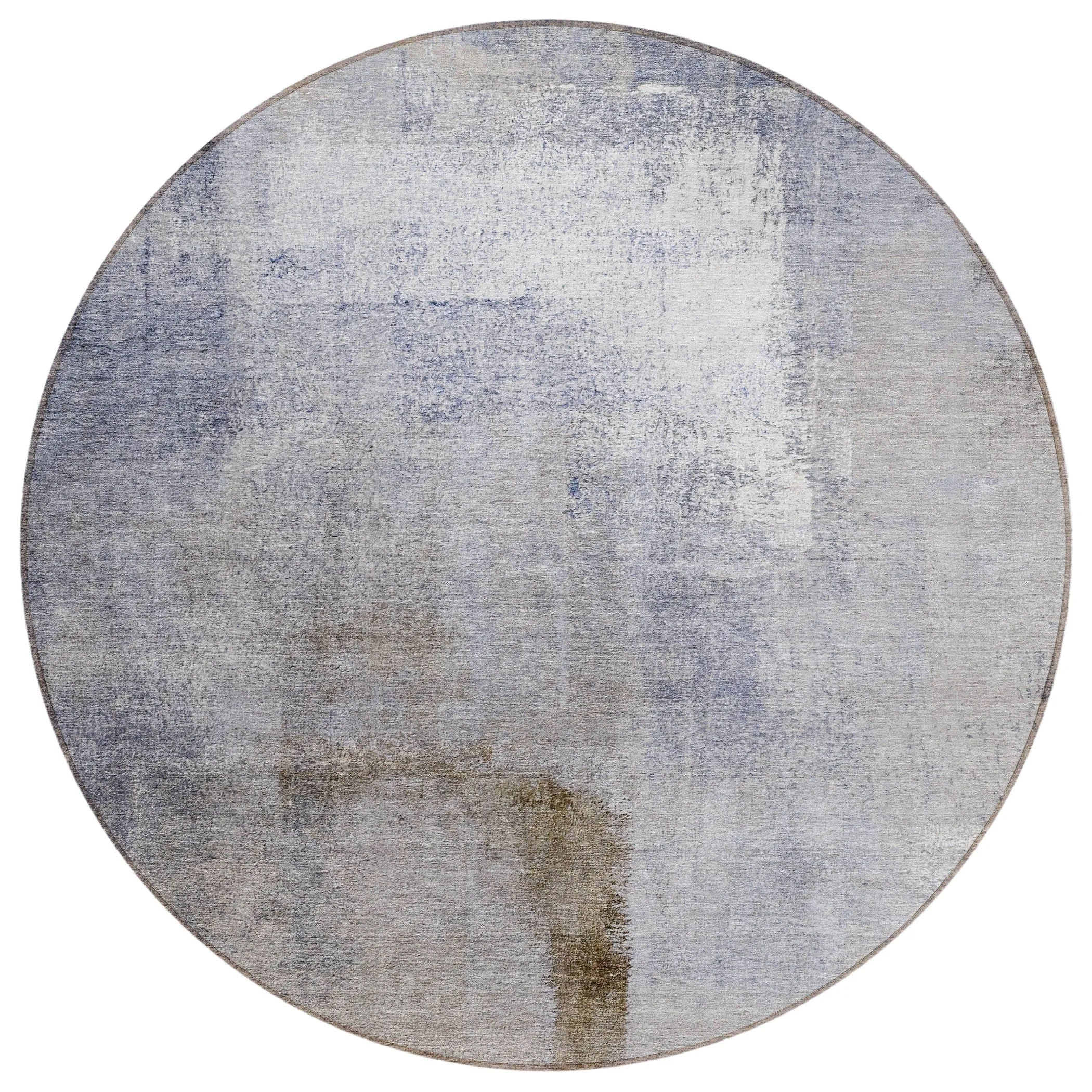 Machine Washable Indoor/ Outdoor Chantille Solid Ombre Rug