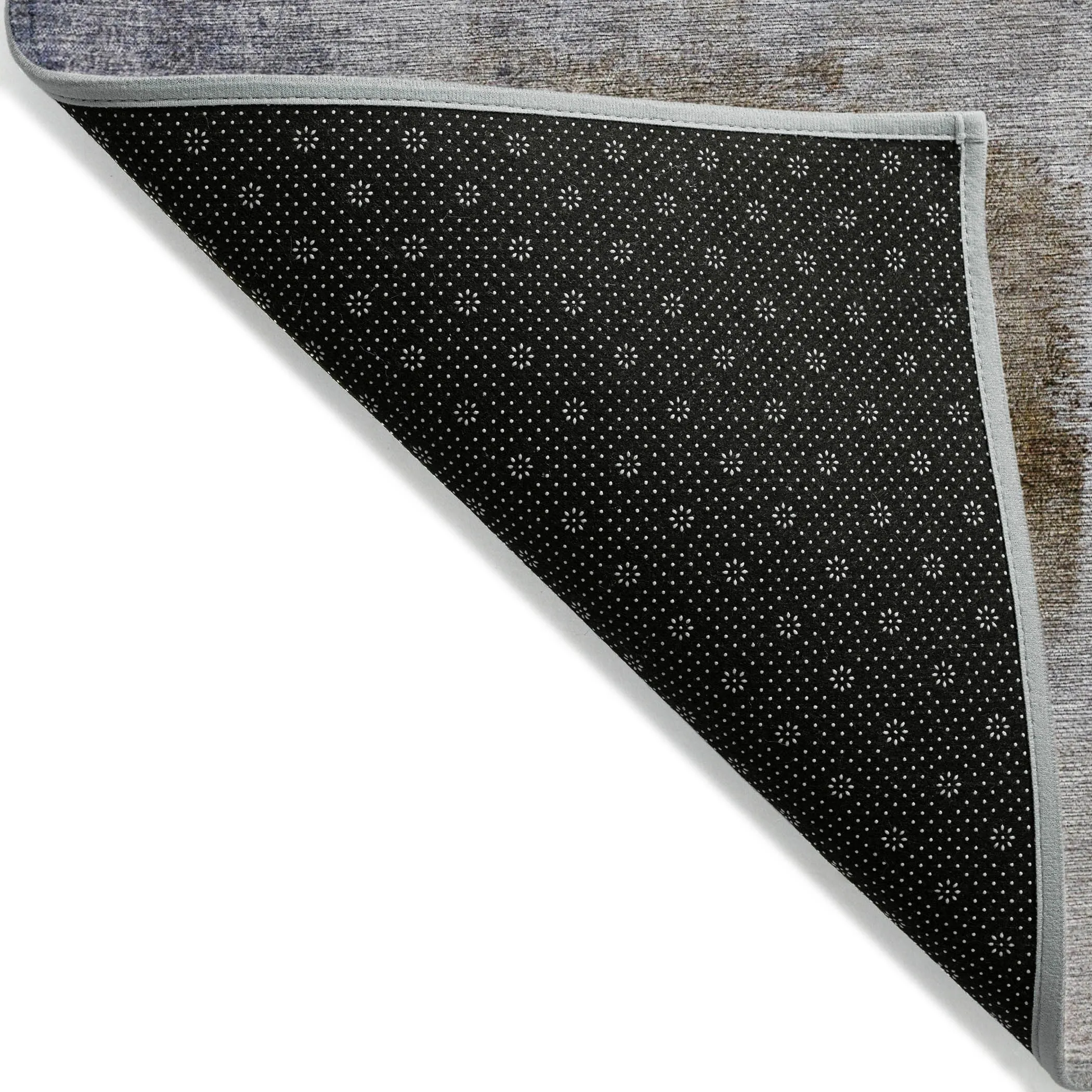 Machine Washable Indoor/ Outdoor Chantille Solid Ombre Rug