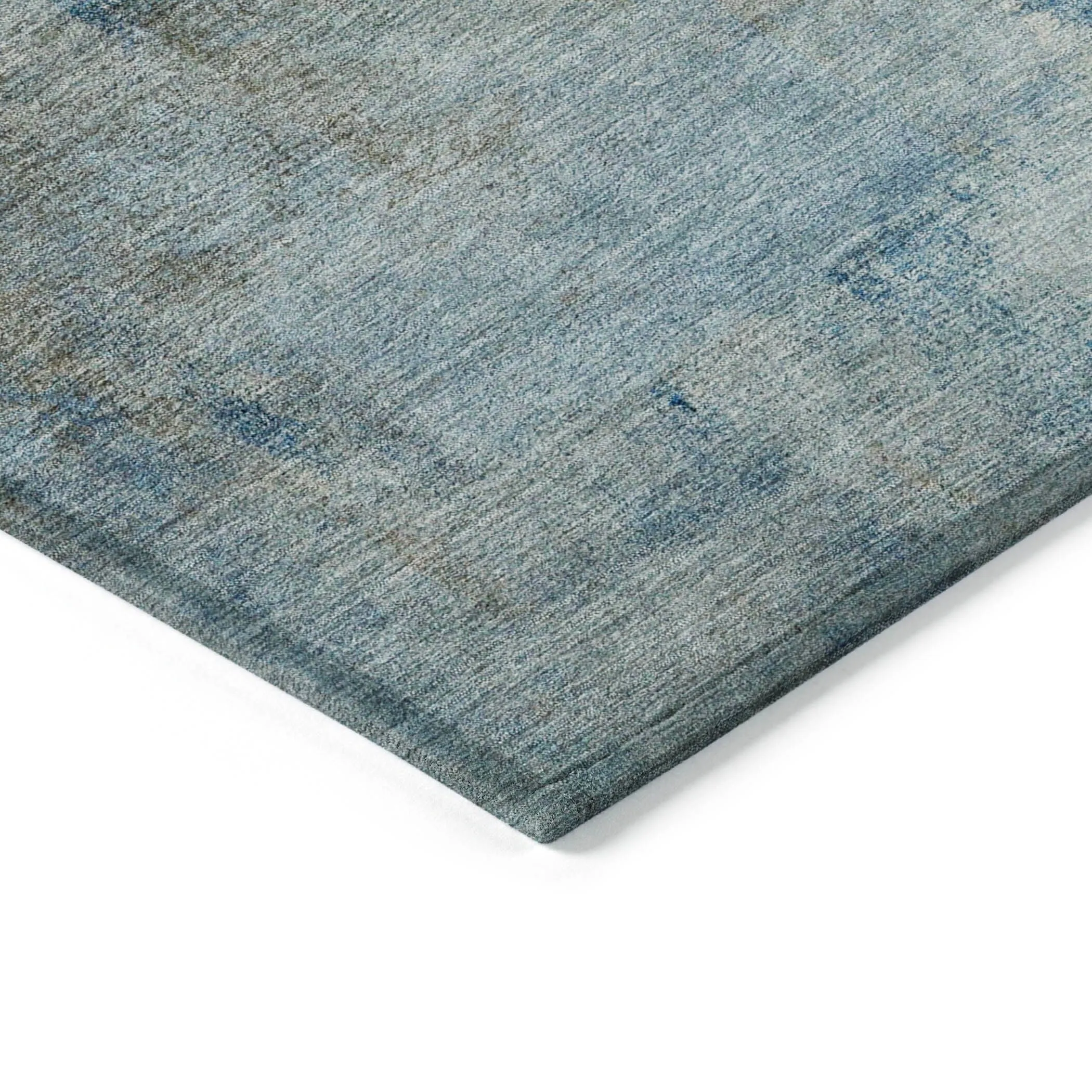 Machine Washable Indoor/ Outdoor Chantille Solid Ombre Rug