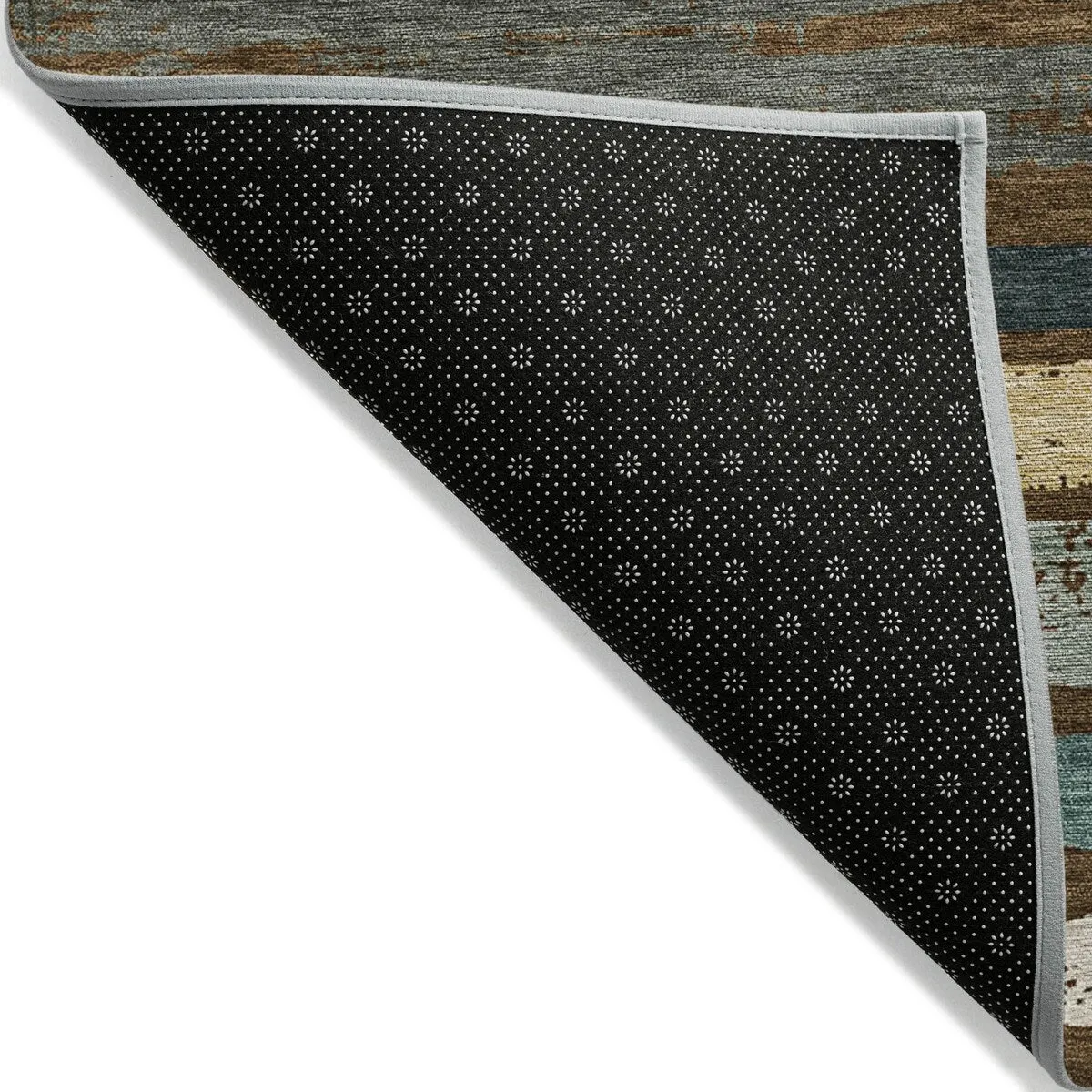 Machine Washable Indoor/ Outdoor Chantille Stripe Rug