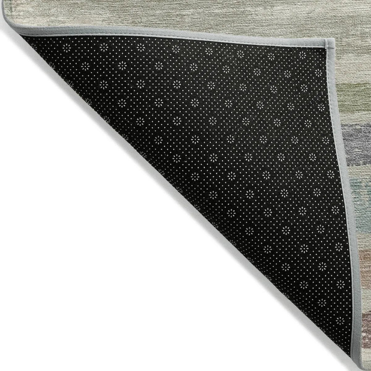 Machine Washable Indoor/ Outdoor Chantille Stripe Rug
