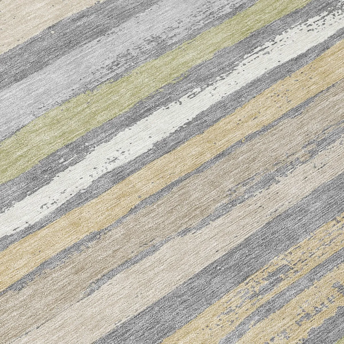 Machine Washable Indoor/ Outdoor Chantille Stripe Rug