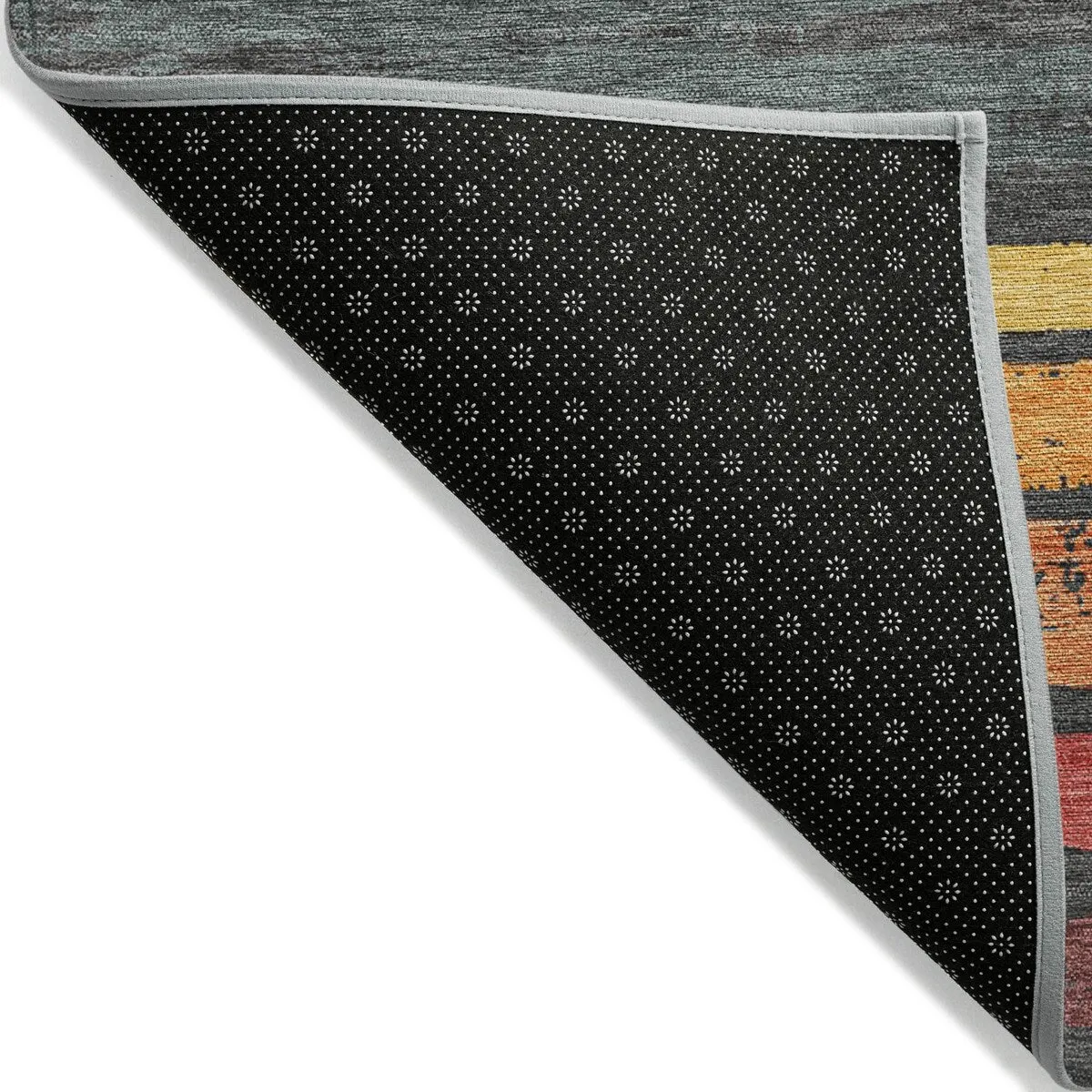 Machine Washable Indoor/ Outdoor Chantille Stripe Rug